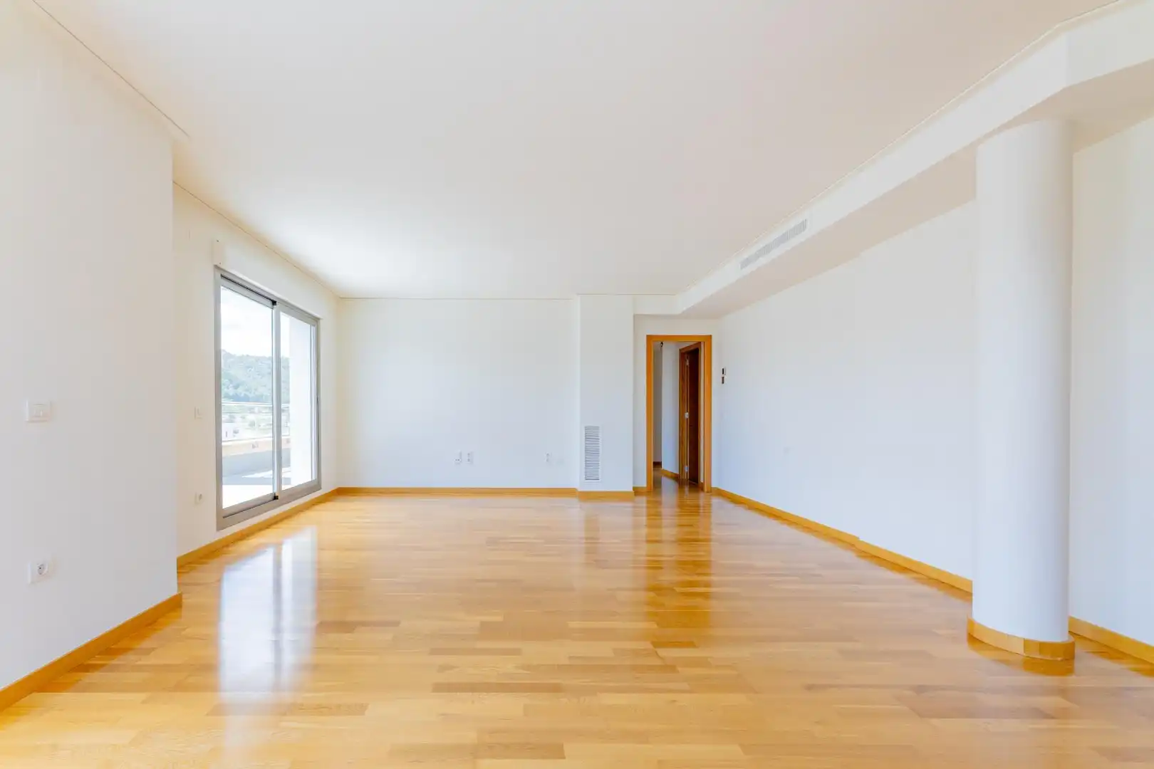 Sala de estar de Ático de alquiler en Gandia con Aire acondicionado, Calefacción y Parquet