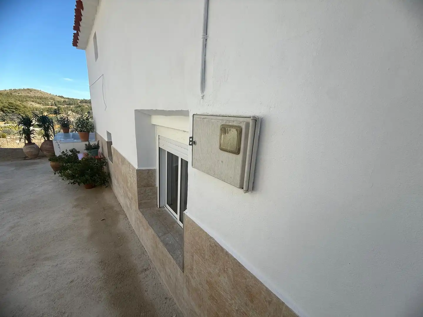 Vista exterior de Casa o xalet en venda en Cehegín amb Aire condicionat, Jardí privat i Terrassa