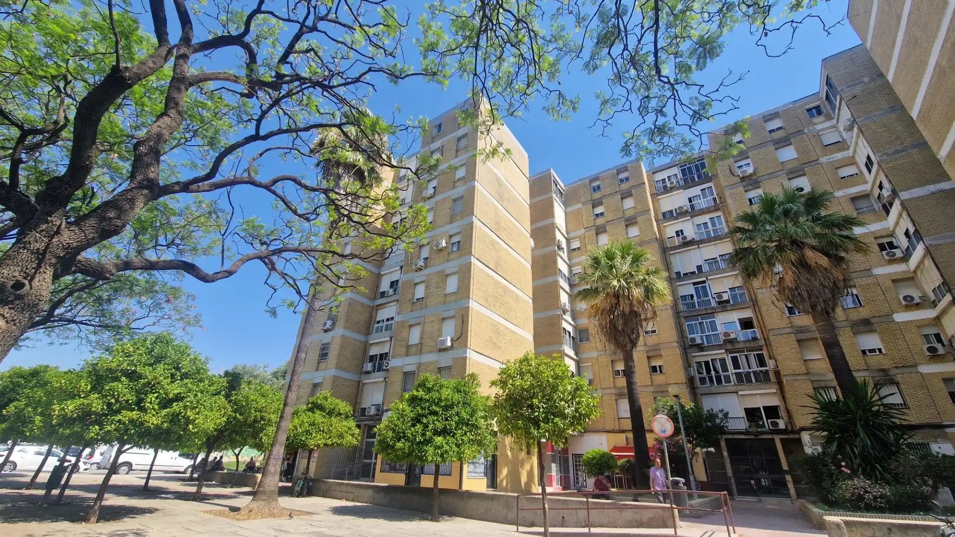 Vista exterior de Piso en venta en Jerez de la Frontera con Aire acondicionado, Calefacción y Terraza