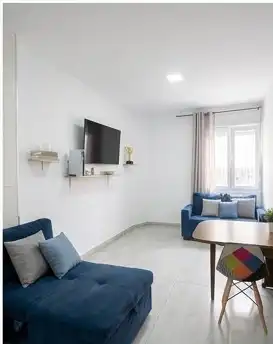 Living room of Flat for sale in Madrid