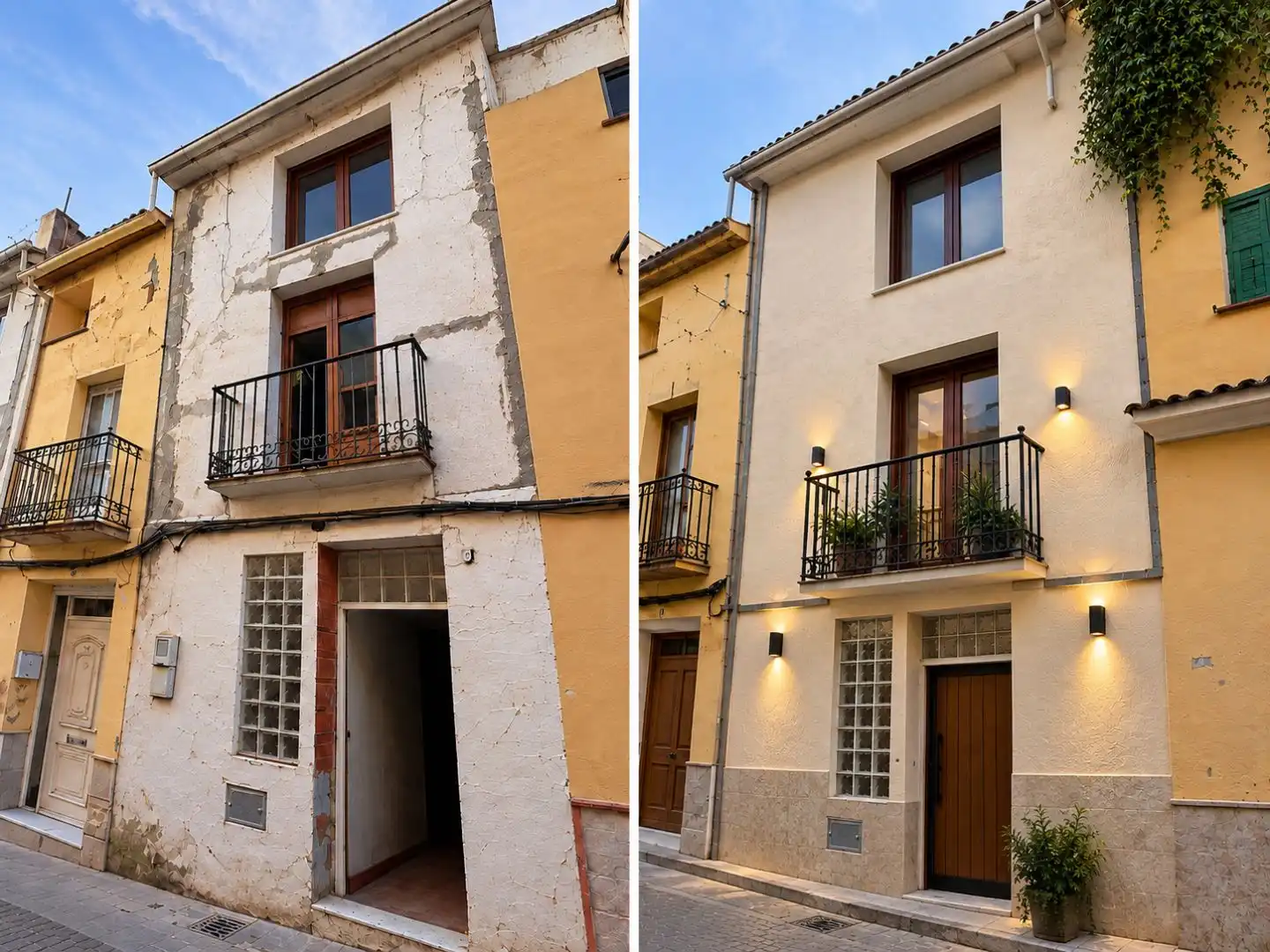 Exterior view of Houses for sale in Ontinyent  with Balcony