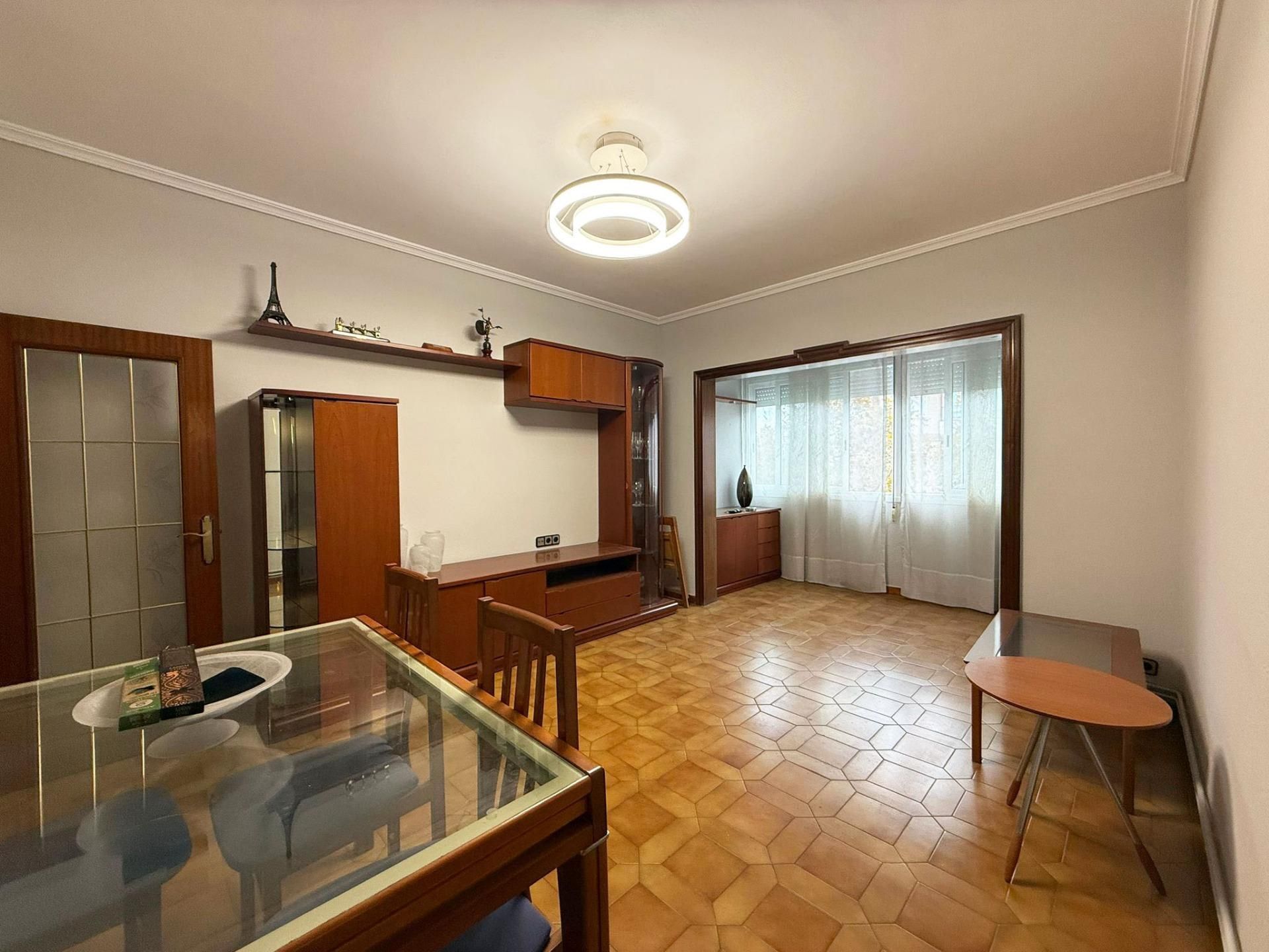 Living room of Flat for sale in  Barcelona Capital  with Heating