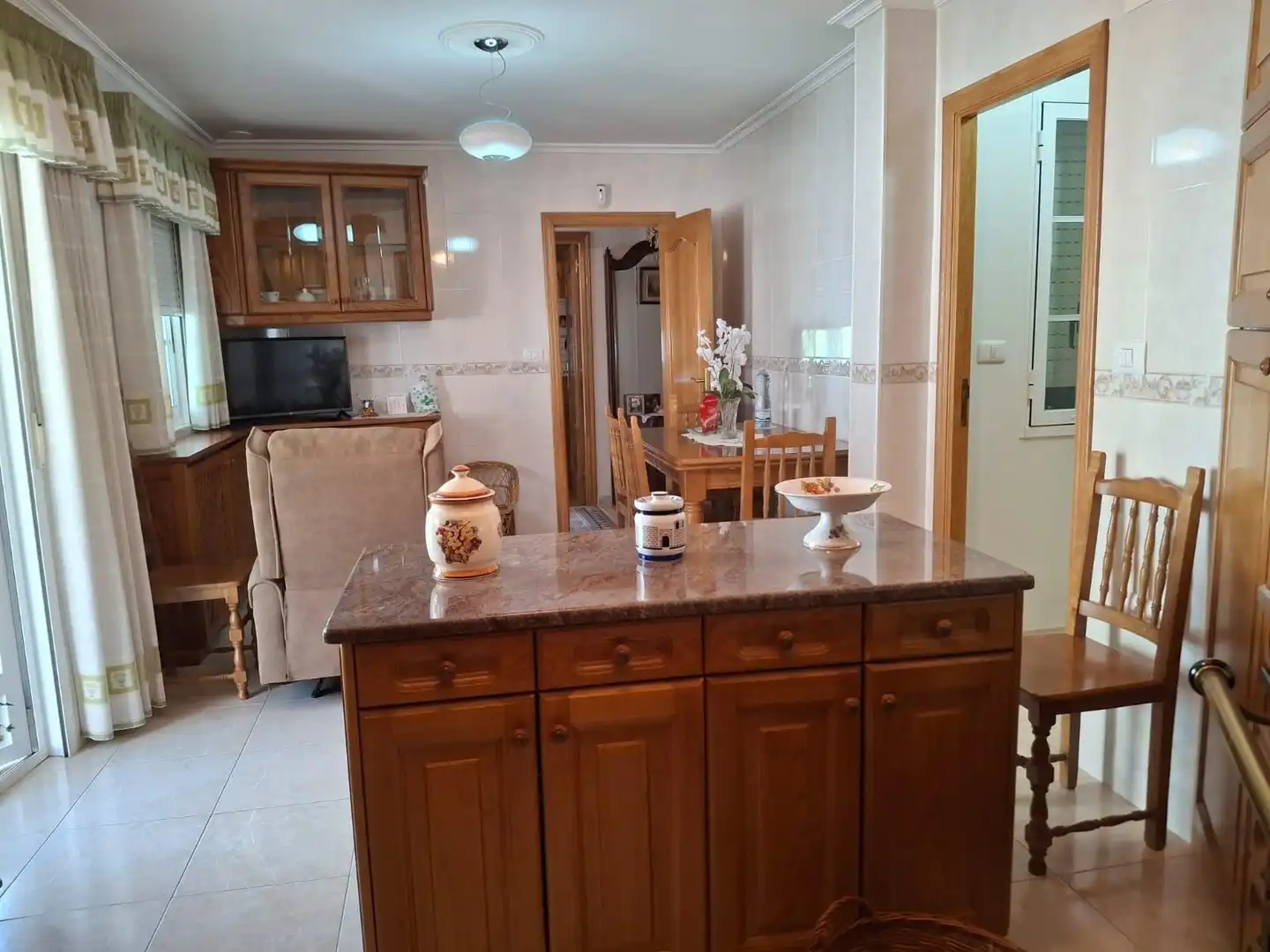 Cocina de Casa o chalet en venta en Cenlle con Calefacción, Jardín privado y Terraza