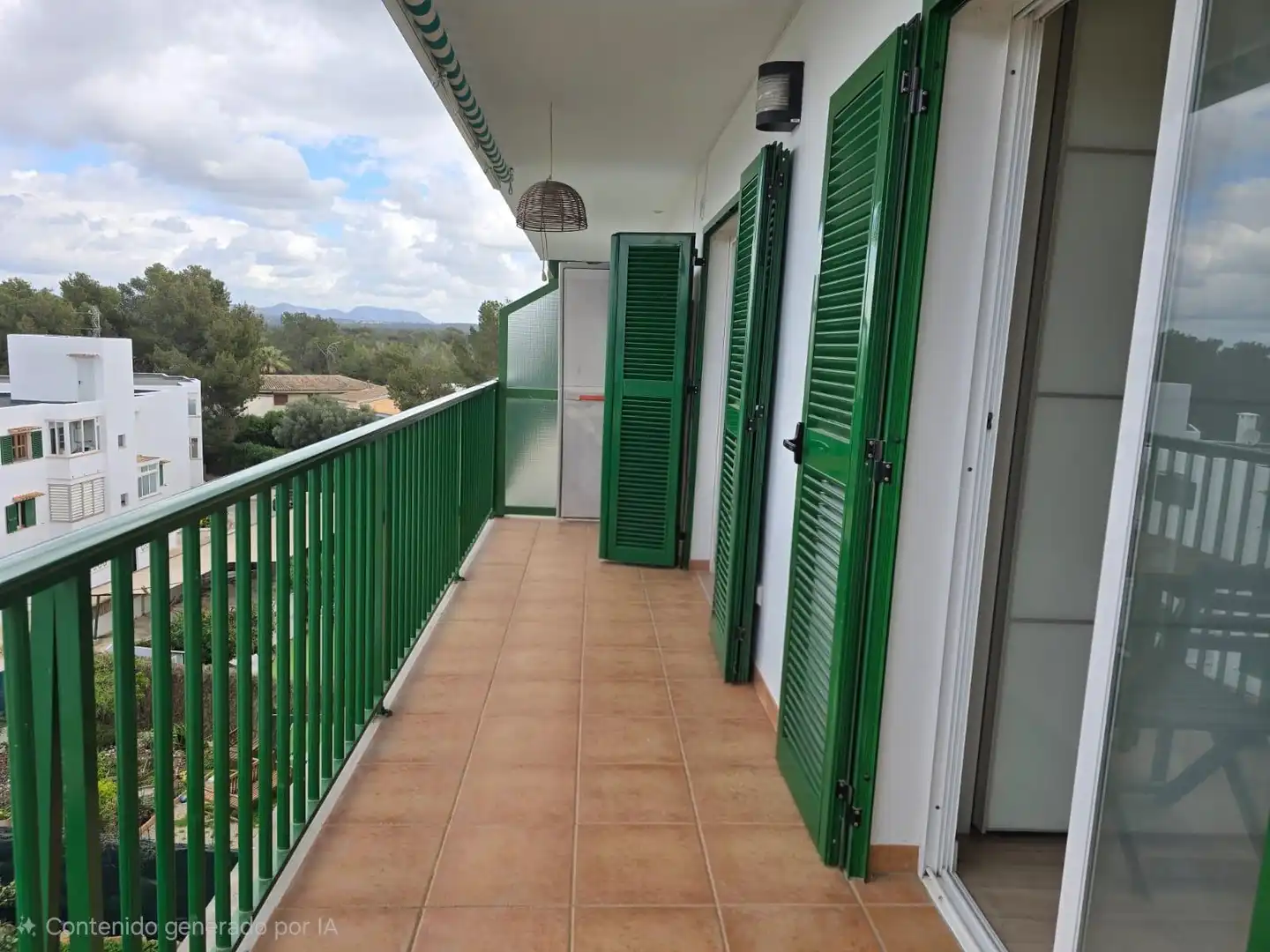 Terrasse von Wohnung zur Miete in Llucmajor mit Klimaanlage, Parkett und Terrasse