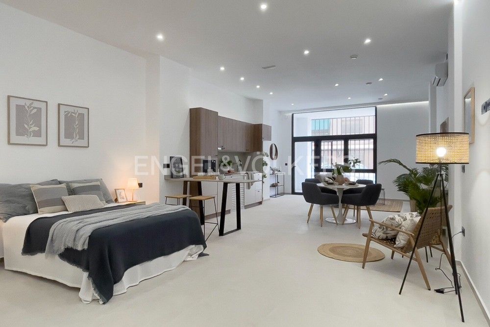 Living room of Apartment for sale in  Valencia Capital  with Air Conditioner and Heating