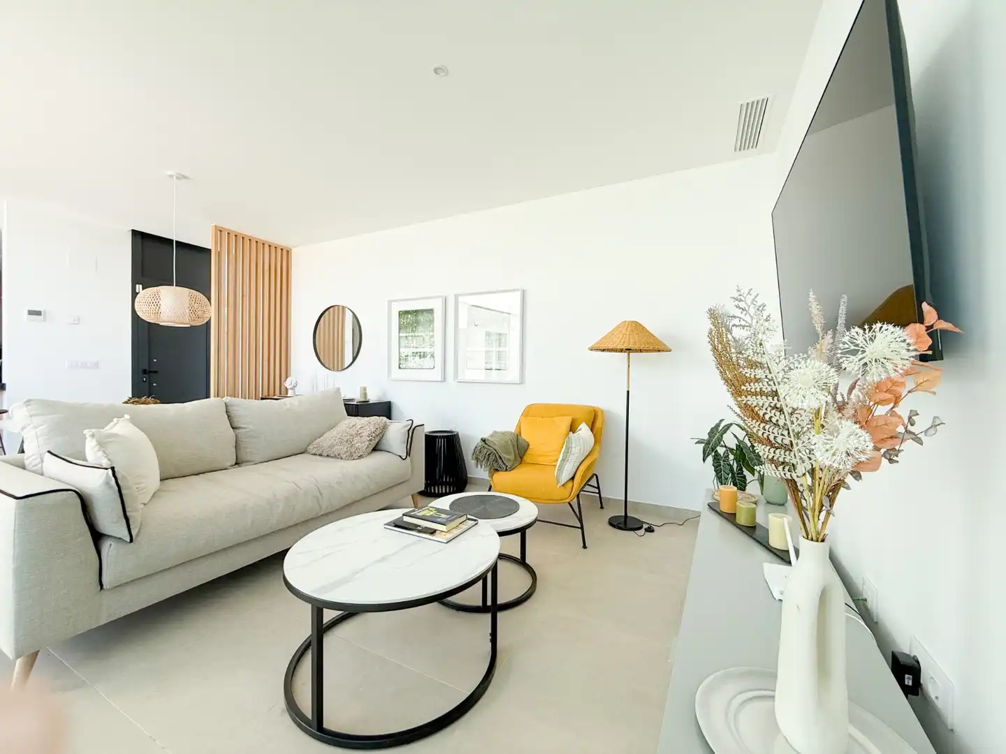 Living room of Houses for sale in Pulpí  with Air Conditioner, Private garden and Terrace