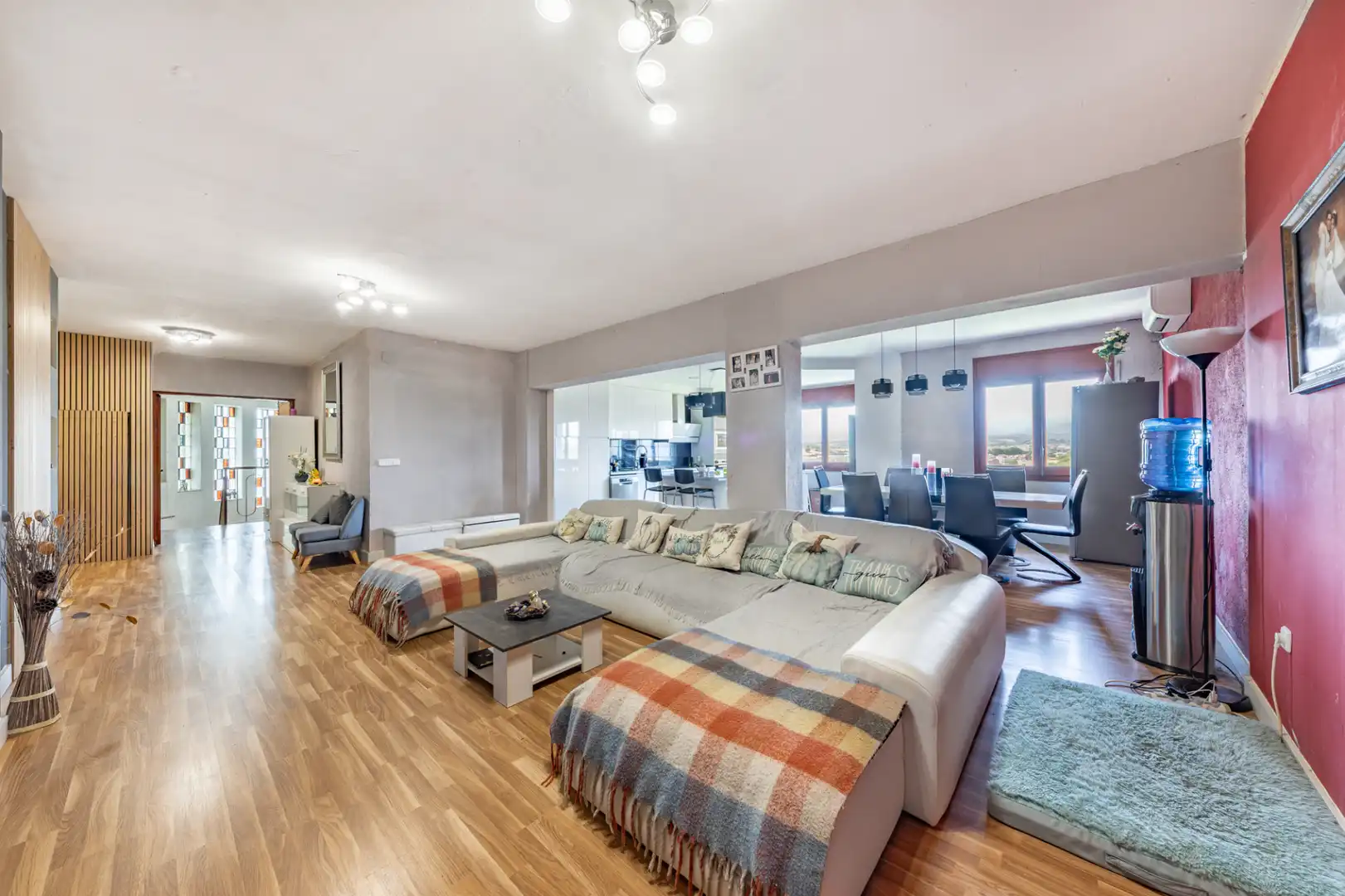 Sala de estar de Casa o chalet en venta en Llinars del Vallès con Aire acondicionado, Calefacción y Jardín privado