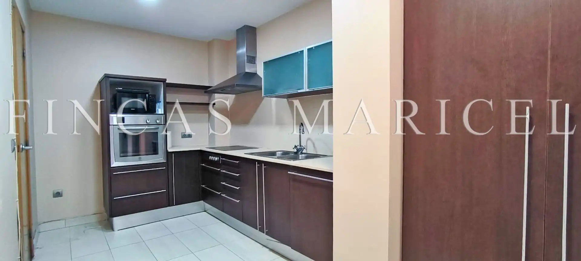 Kitchen of Flat for sale in Cubelles  with Air Conditioner, Heating and Terrace