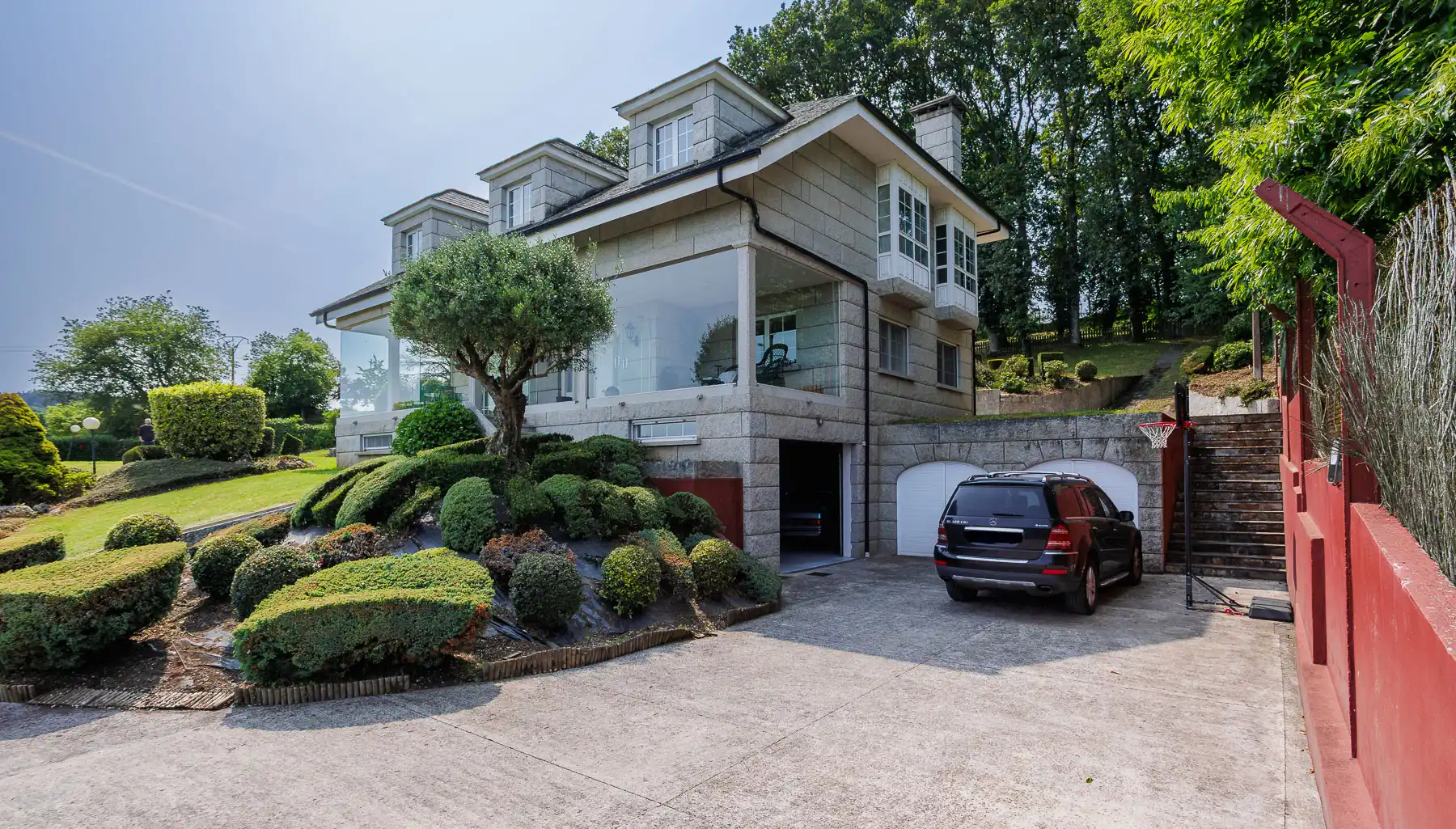 Vista exterior de Casa o chalet en venta en Lugo con Piscina