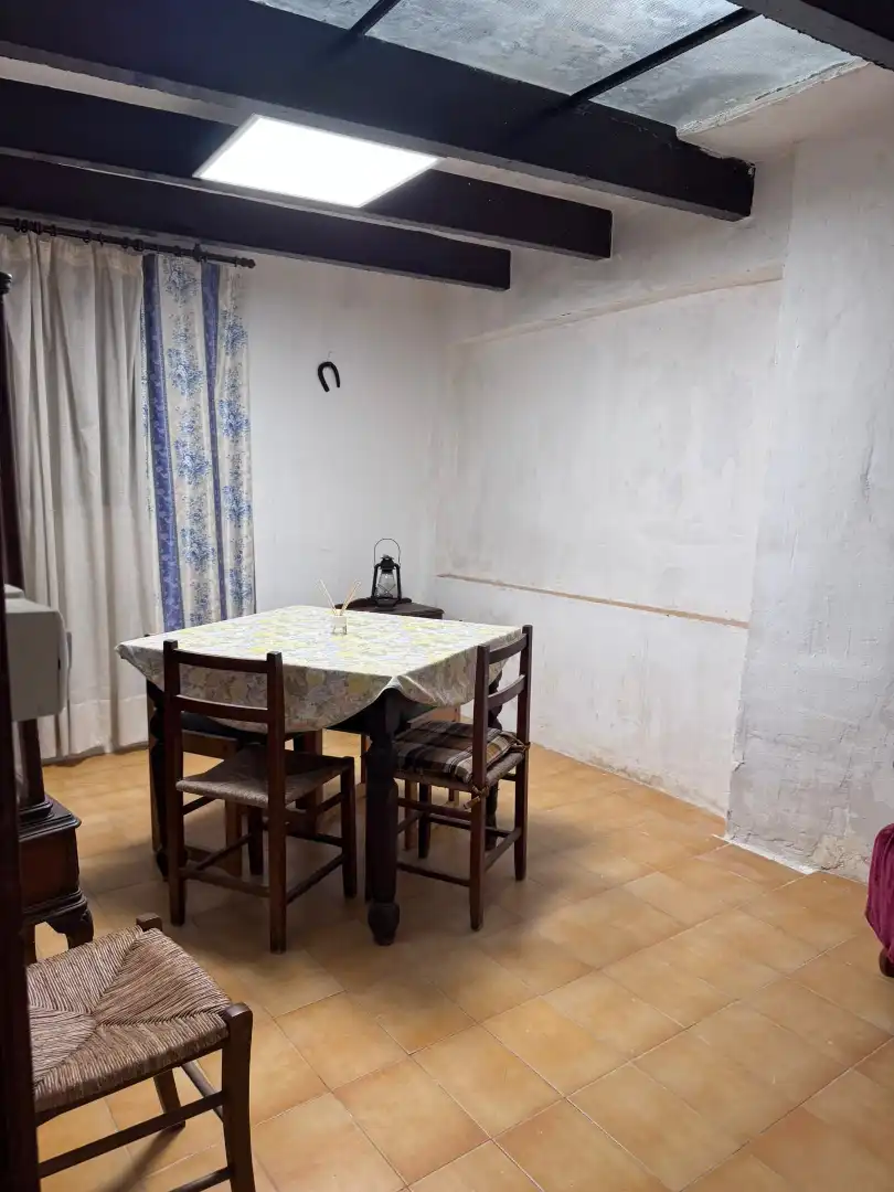 Menjador de Casa adosada en venda en Blancafort amb Terrassa, Moblat i Forn