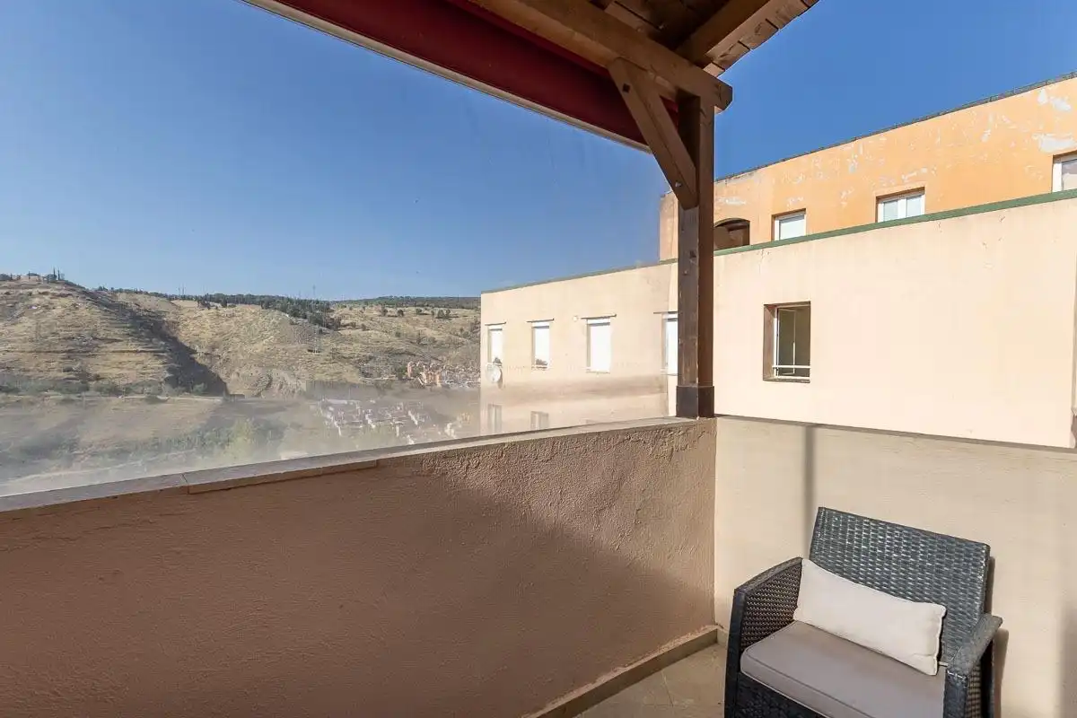Terrace of Flat for rent in Granada  with Air Conditioner and Community pool