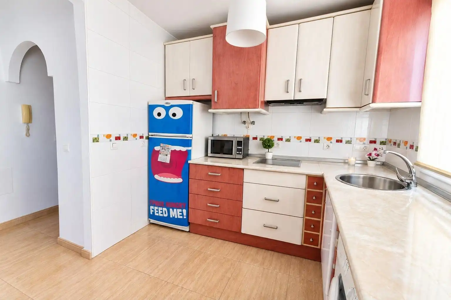 Cocina de Piso en venta en Roquetas de Mar con Aire acondicionado, Calefacción y Amueblado