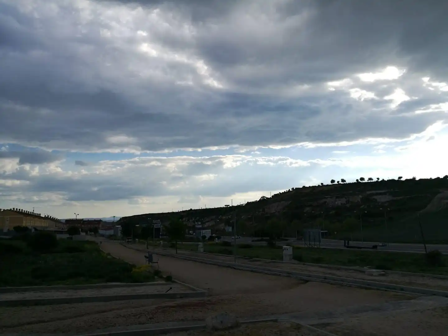 Vista exterior de Terreny industrial en venda en La Lastrilla 