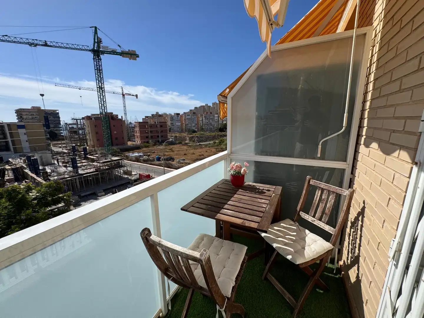 Balcony of Apartments for rent in El Campello  with Air Conditioner, Heating and Terrace