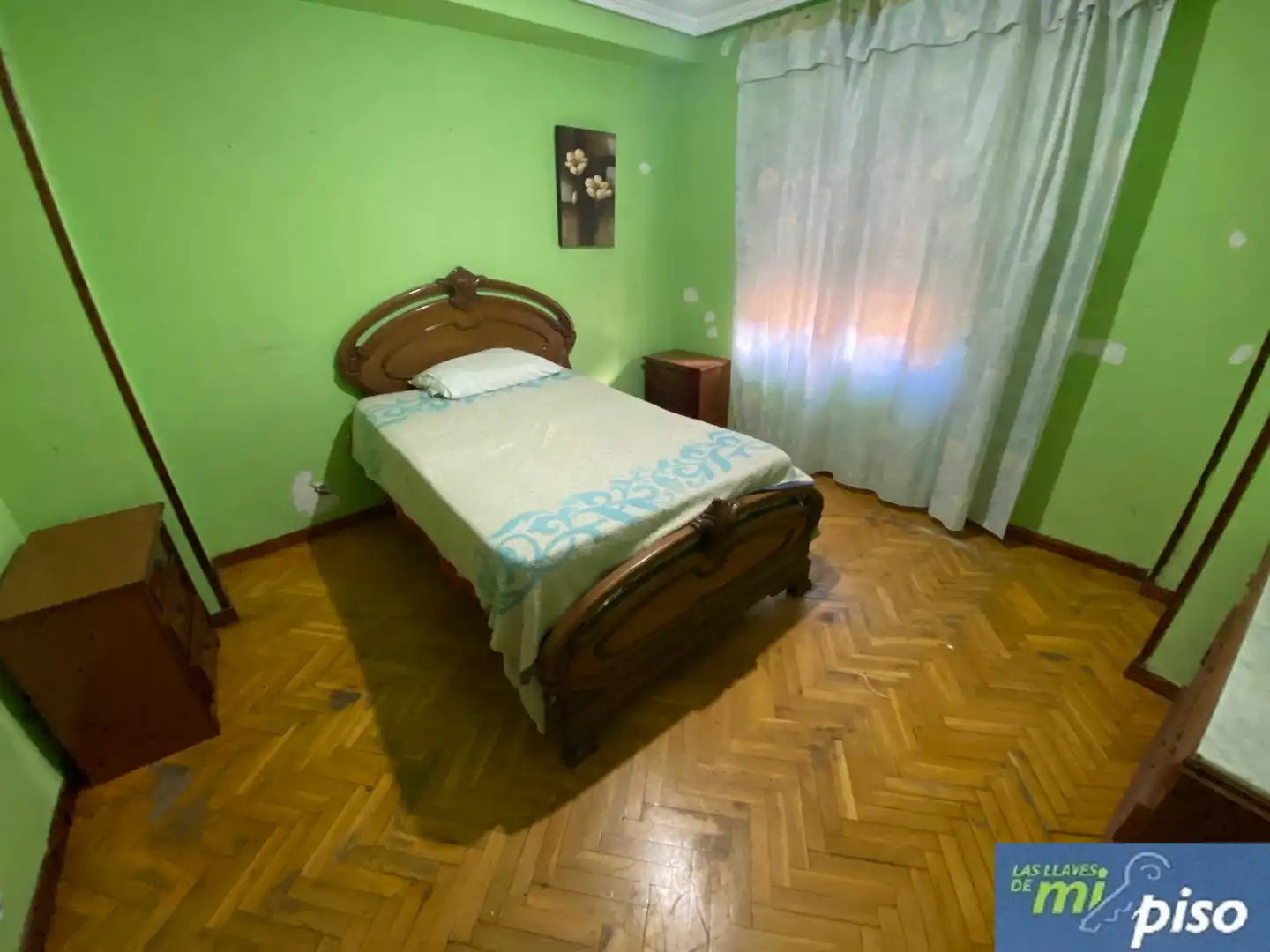 Bedroom of Flat for sale in Tordesillas  with Parquet flooring, Terrace and Furnished