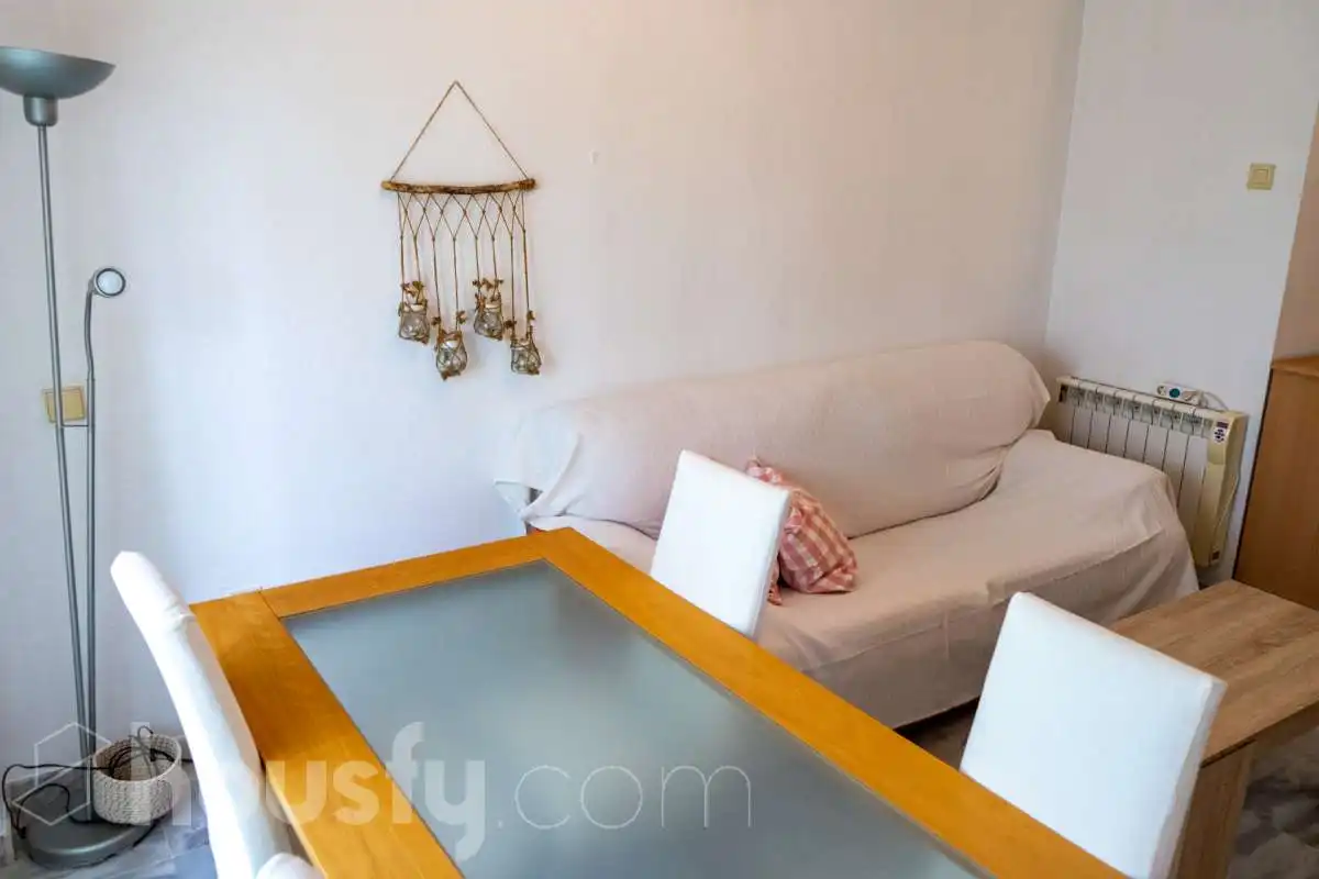 Wohnzimmer von Wohnung zur Miete in Sevilla mit Klimaanlage, Heizung und Terrasse