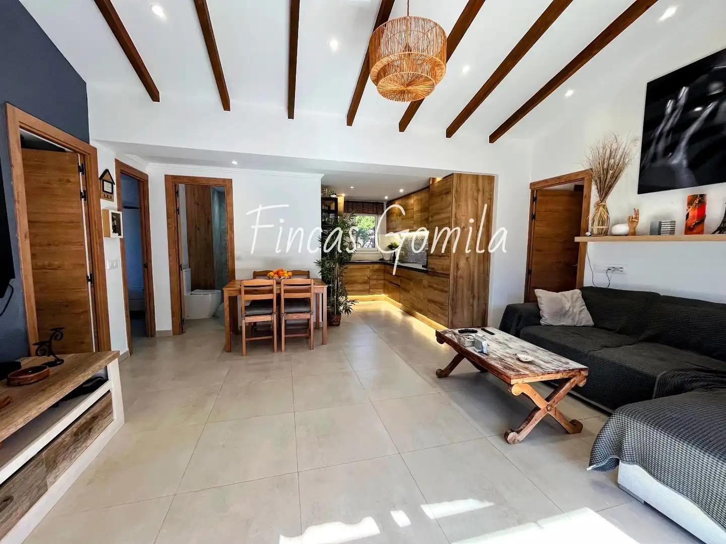 Sala de estar de Casa o chalet en venta en Alaior con Aire acondicionado, Calefacción y Jardín privado