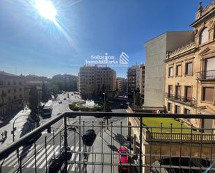 Exterior view of Flat for sale in Salamanca Capital  with Terrace and Balcony