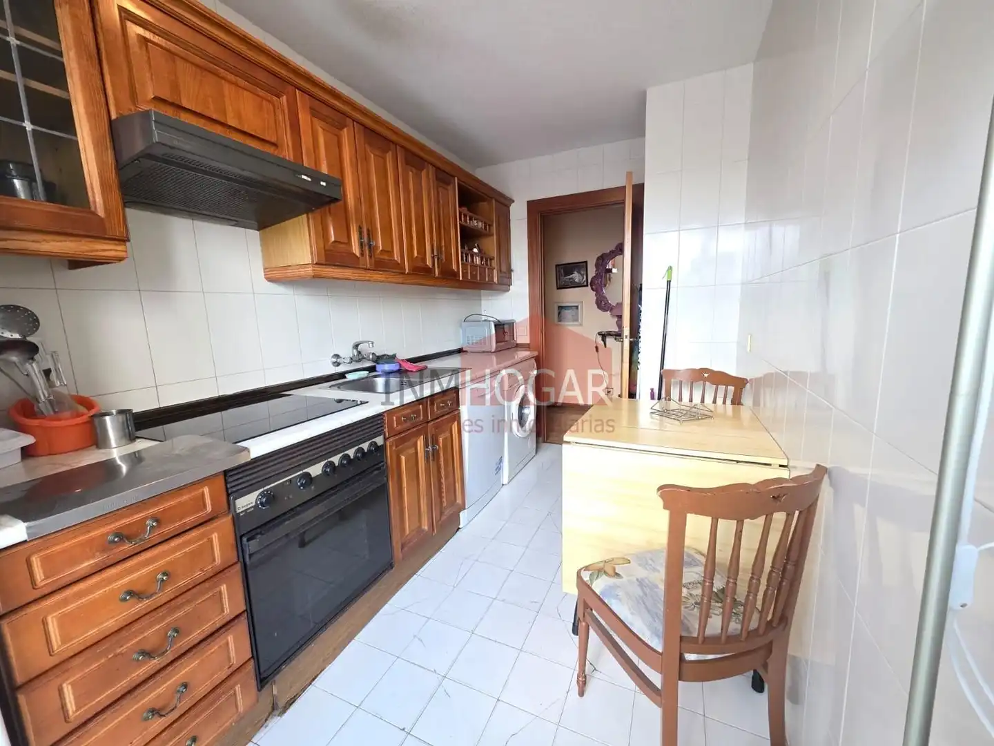 Cocina de Piso de alquiler en Ávila con Parquet, Terraza y Trastero