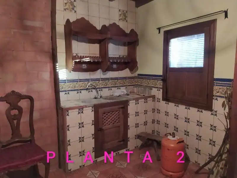 Küche von Einfamilien-Reihenhaus zum Verkauf in Villa del Campo mit Privatgarten und Möbliert
