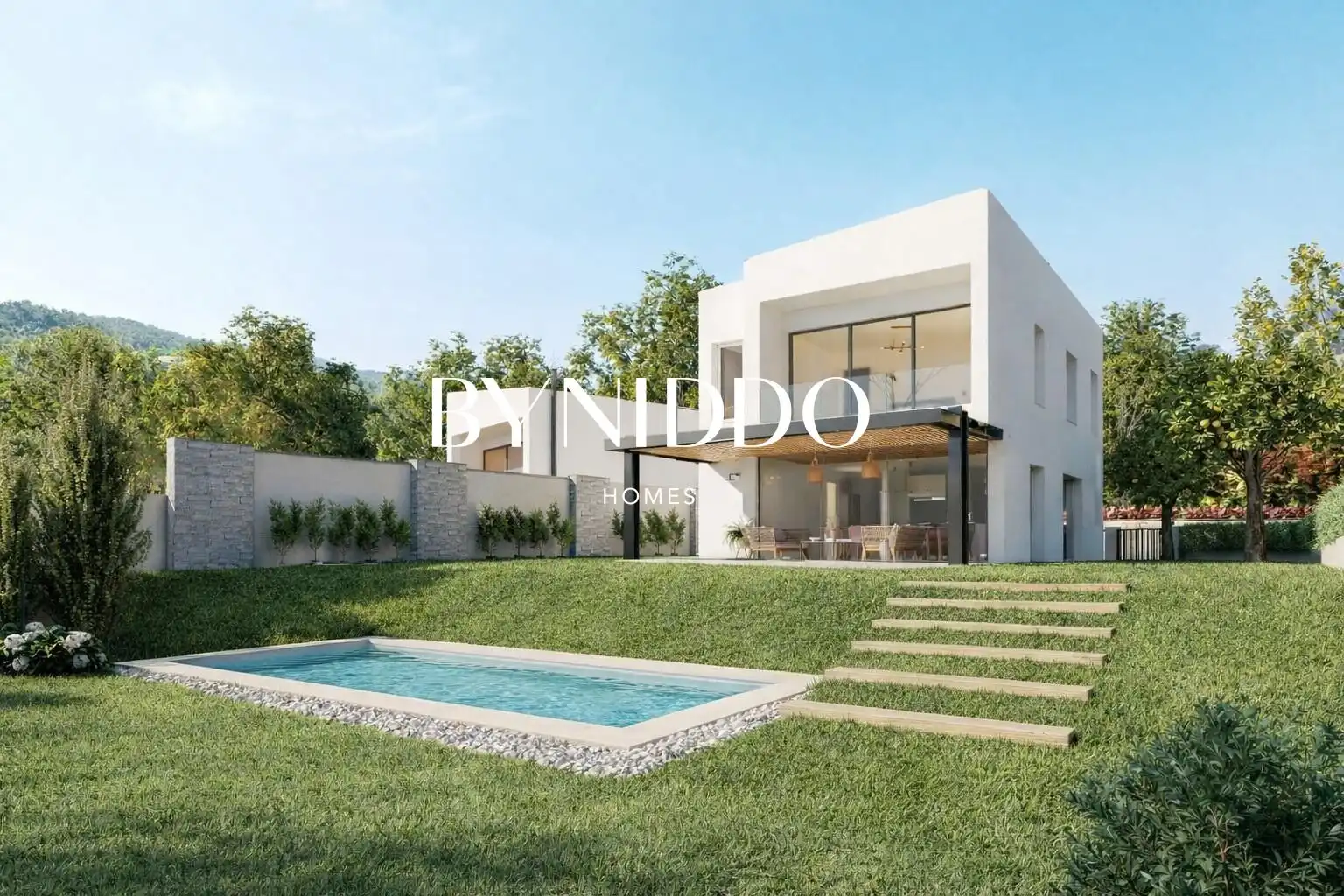 Casa aparellada amb terrassa en venda a de Joan de Vilalba