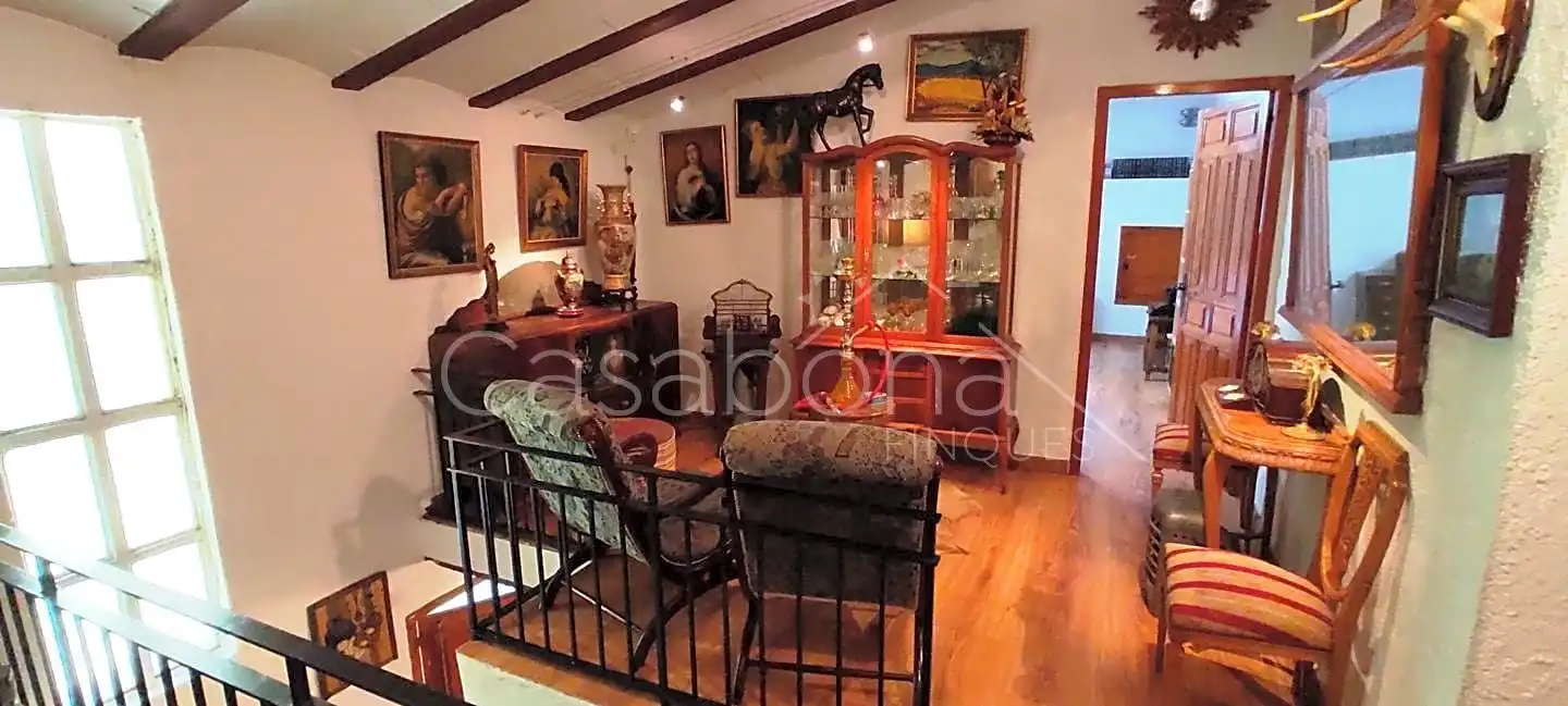 Sala de estar de Finca rústica en venta en Arbúcies con Jardín privado, Terraza y Amueblado