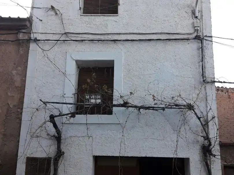 Vista exterior de Casa adosada en venta en Arándiga, Zaragoza