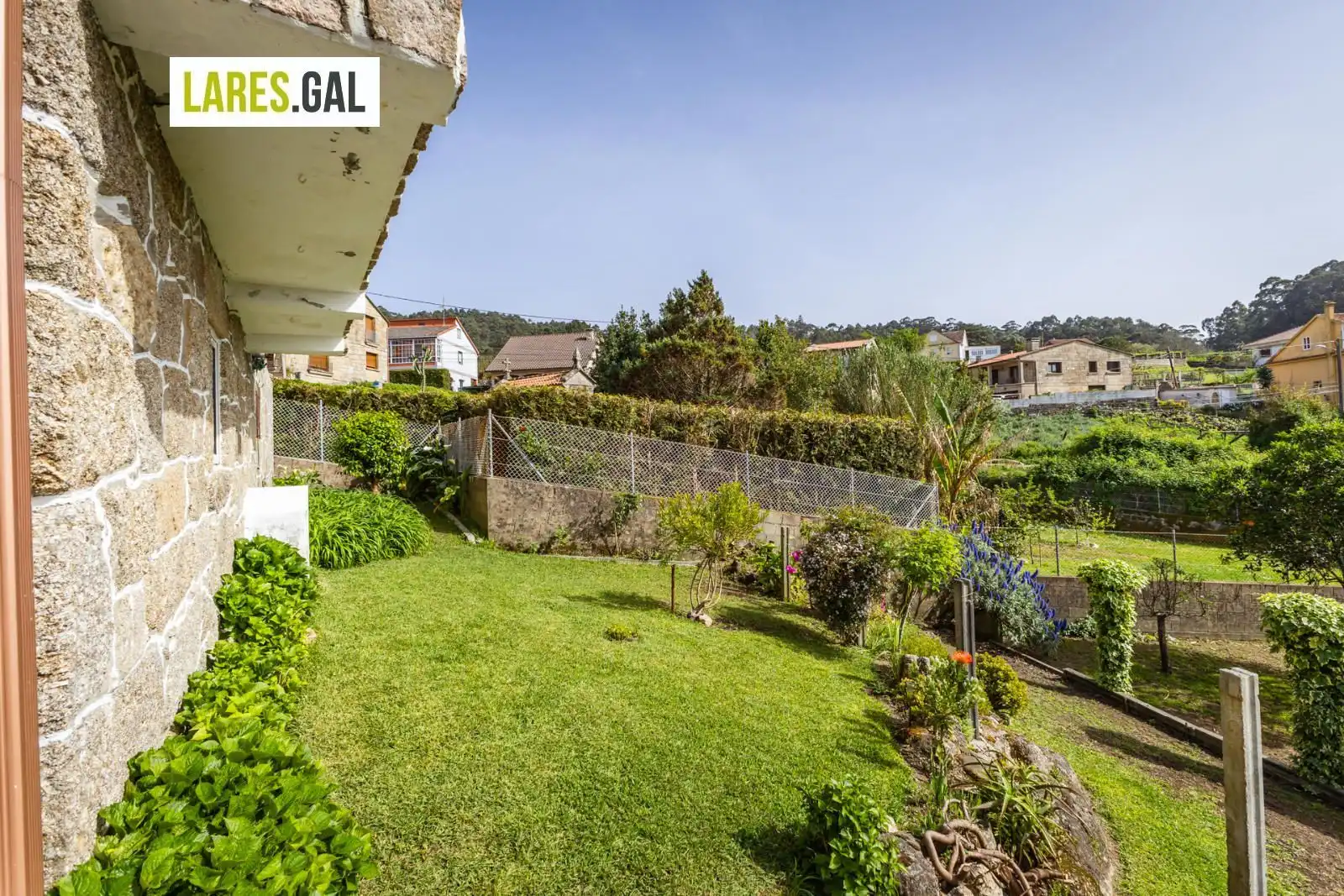 Jardín de Casa o chalet en venta en Bueu con Jardín privado, Terraza y Trastero