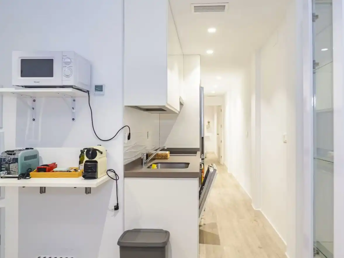 Kitchen of Flat for rent in Fuengirola  with Air Conditioner, Heating and Parquet flooring