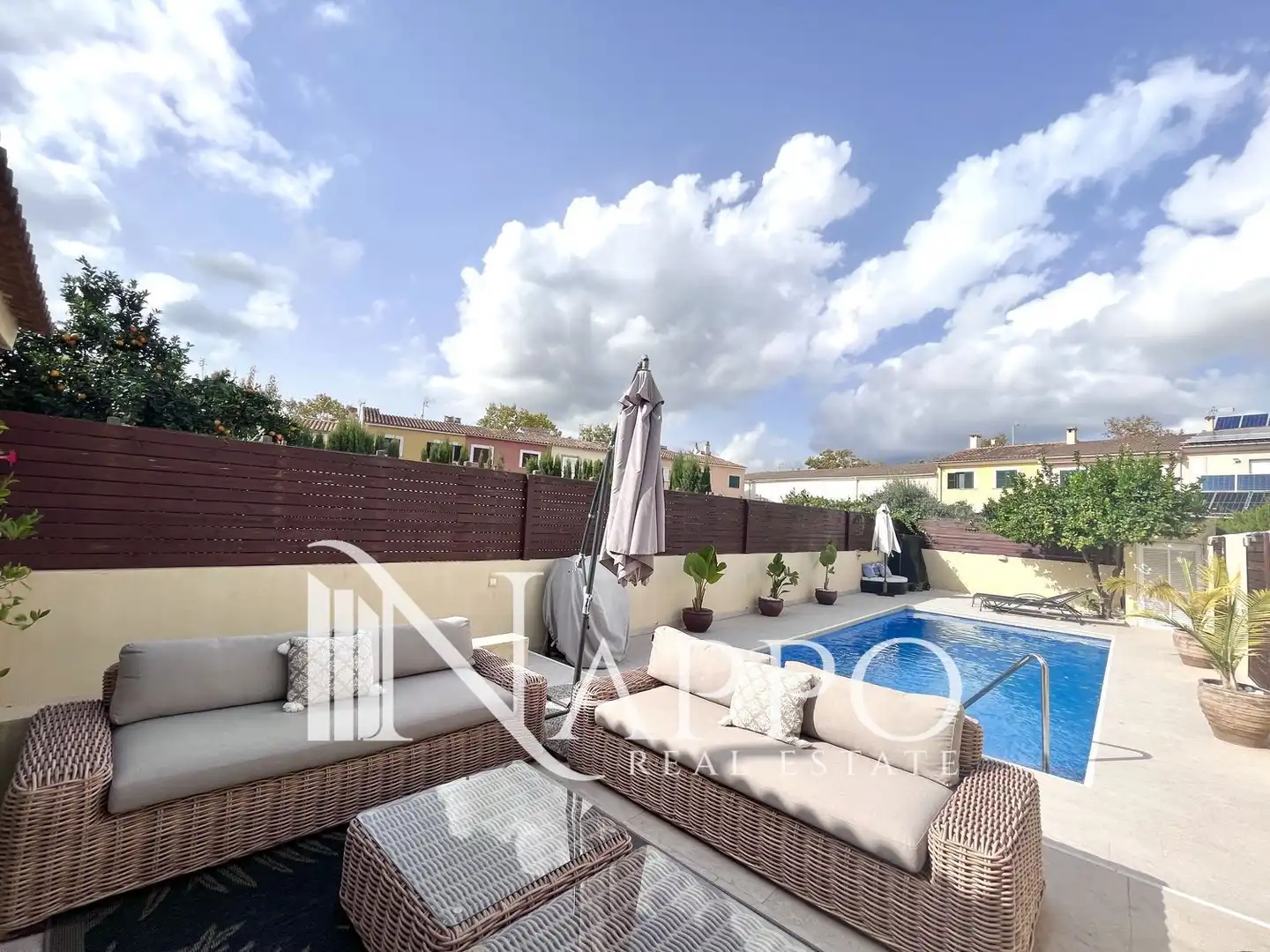 Terrassa de Casa o xalet de lloguer en  Palma de Mallorca amb Aire condicionat, Calefacció i Jardí privat