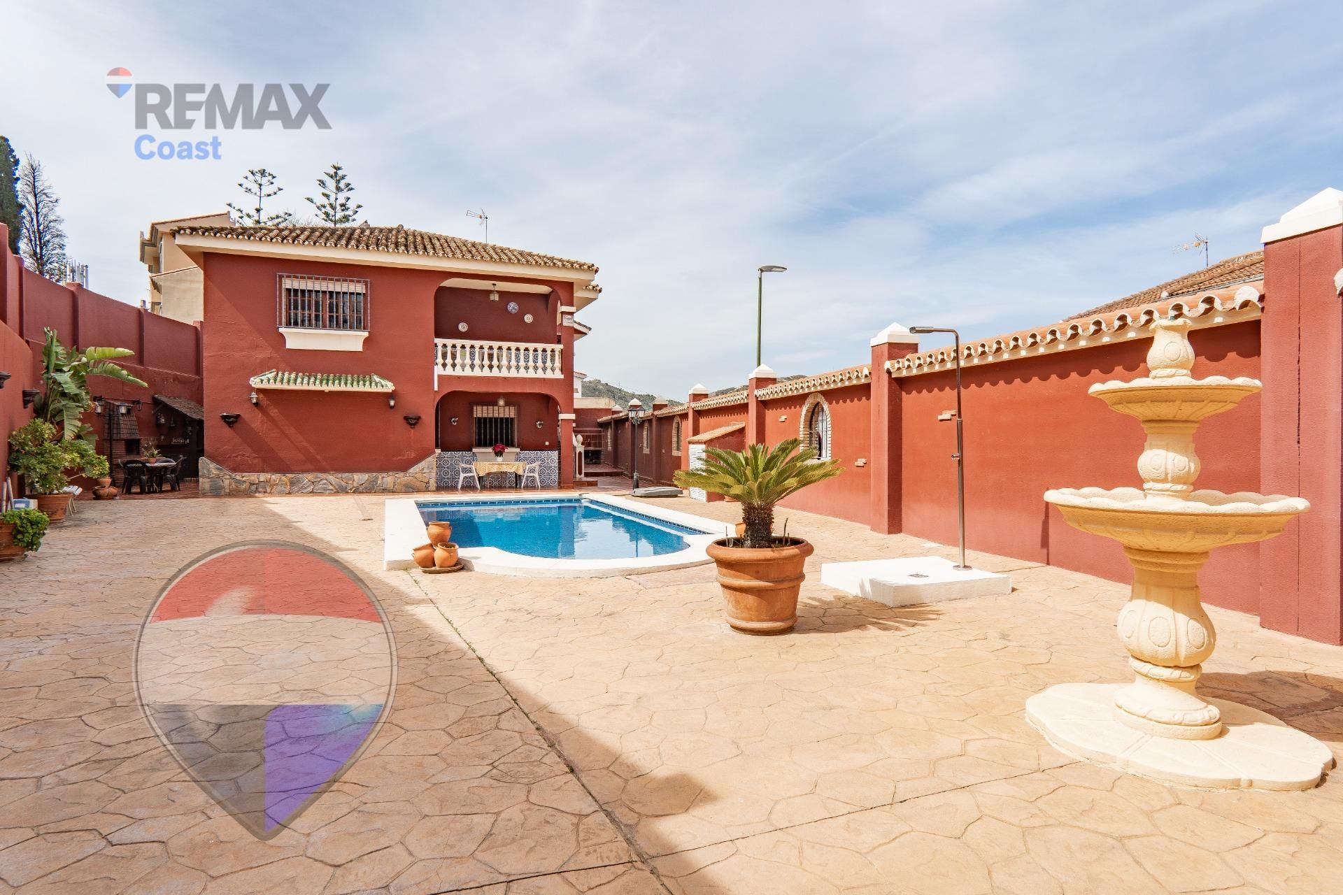 Vista exterior de Casa o chalet en venta en Málaga Capital con Aire acondicionado, Jardín privado y Terraza