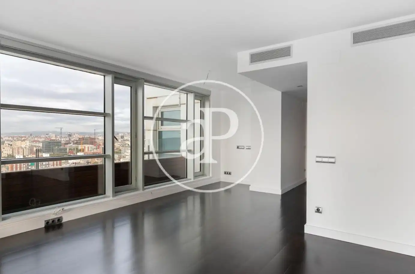 Exterior view of Attic for sale in Barcelona  with Air Conditioner, Heating and Terrace