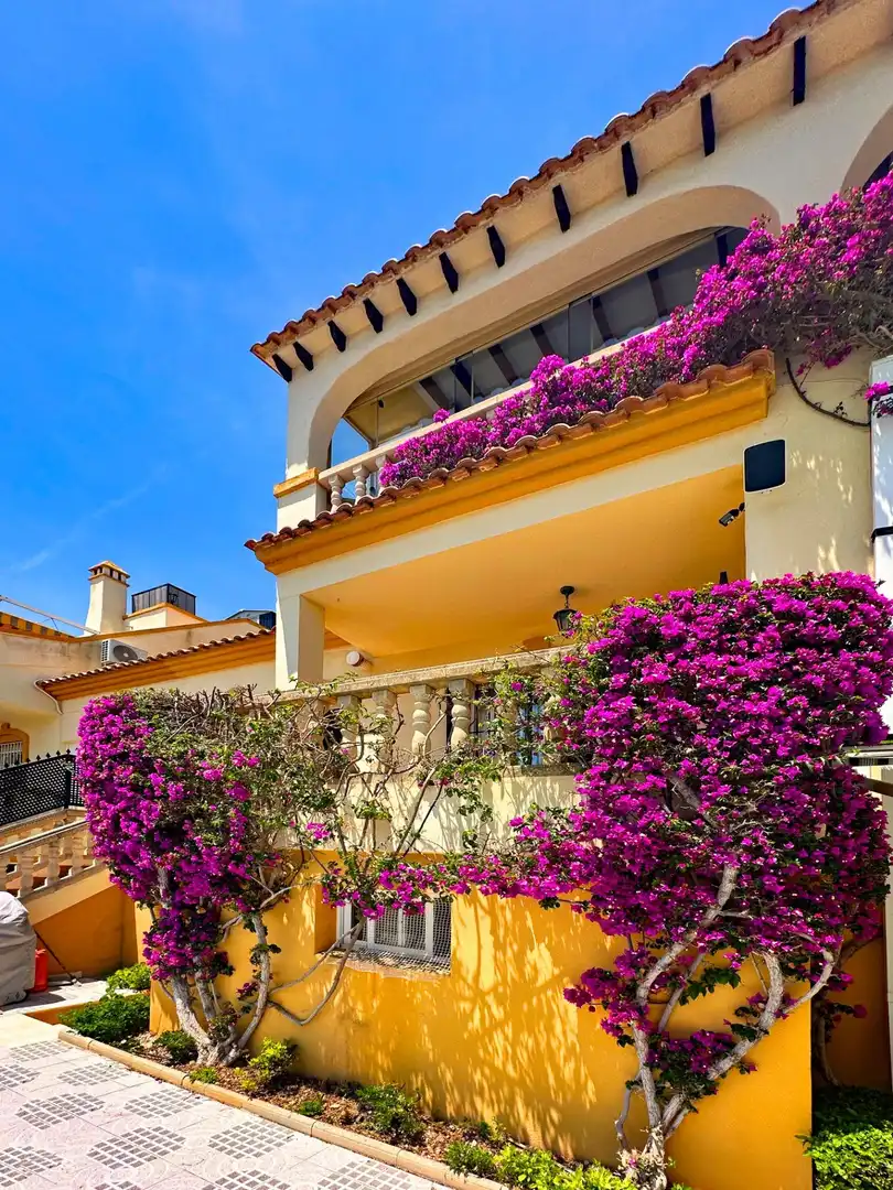 Vista exterior de Casa adosada en venta en Orihuela con Aire acondicionado, Terraza y Trastero
