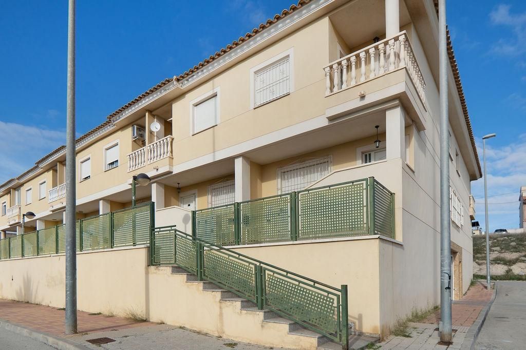Exterior view of Single-family semi-detached for sale in  Murcia Capital