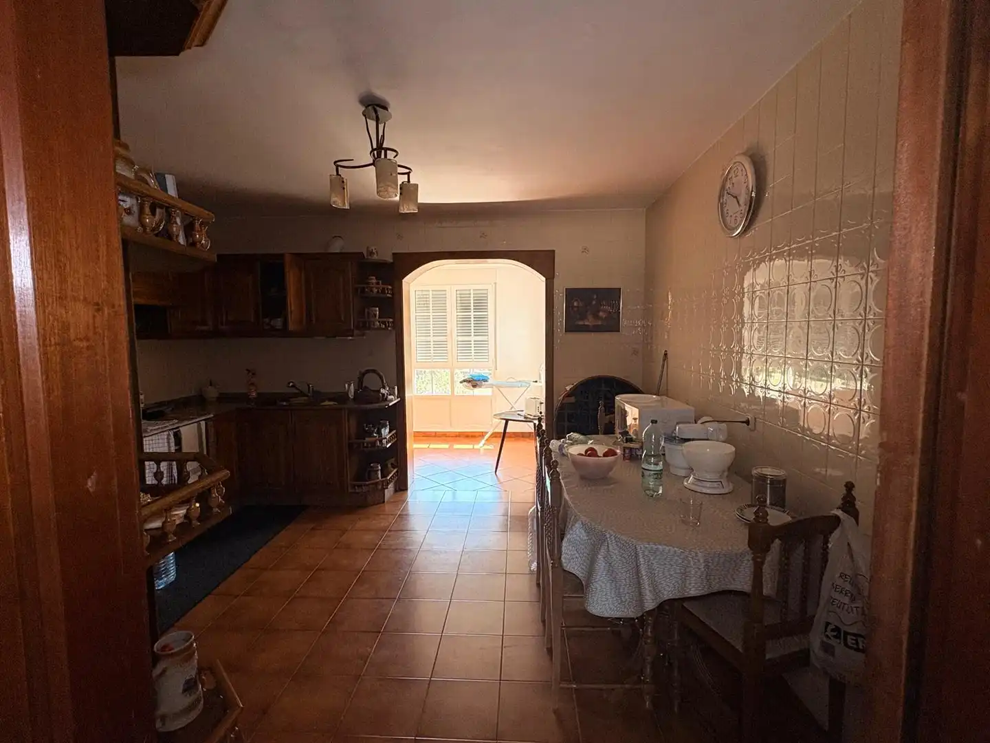 Cuina de Casa o xalet en venda en Teo amb Calefacció, Jardí privat i Terrassa