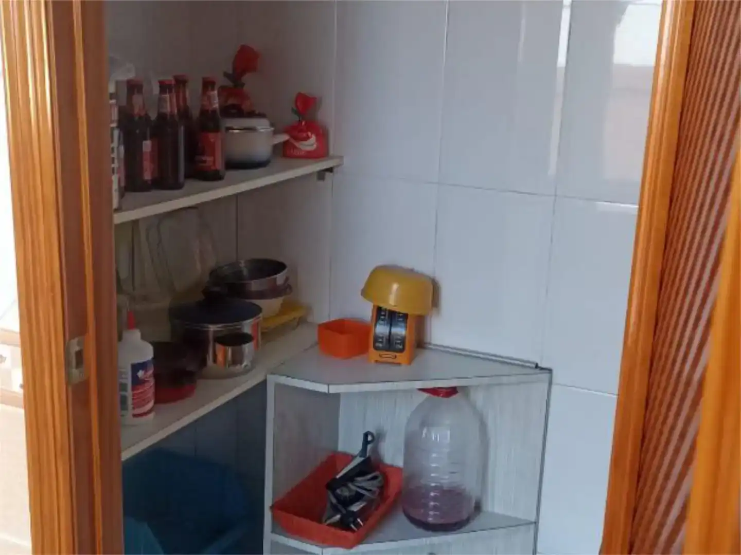 Cuina de Casa adosada en venda en Valverde de Llerena amb Moblat i Balcó