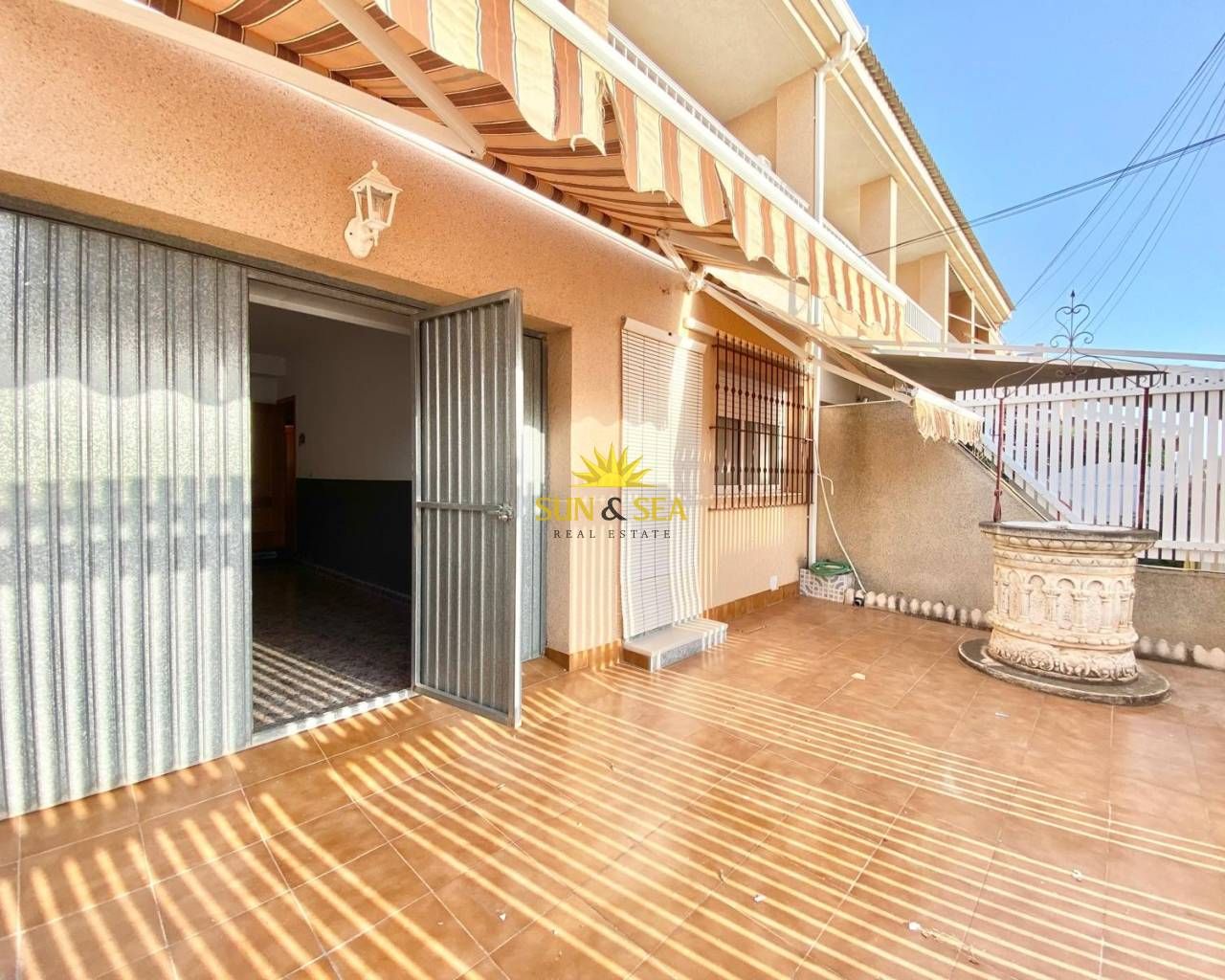 Balcony of Single-family semi-detached to rent in San Pedro del Pinatar  with Air Conditioner, Heating and Terrace