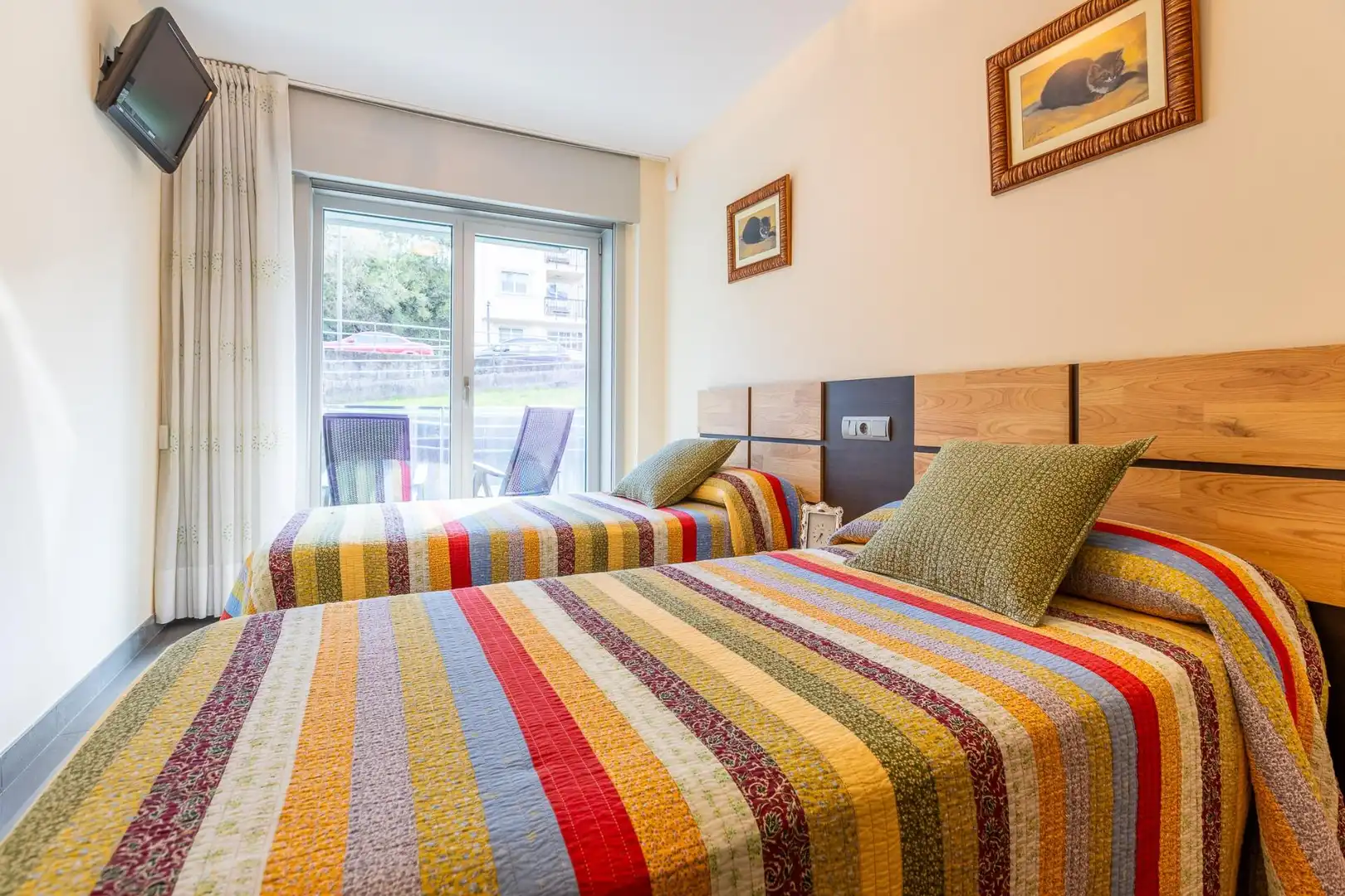 Schlafzimmer von Wohnung zum Verkauf in Sada (A Coruña) mit Privatgarten, Terrasse und Abstellraum