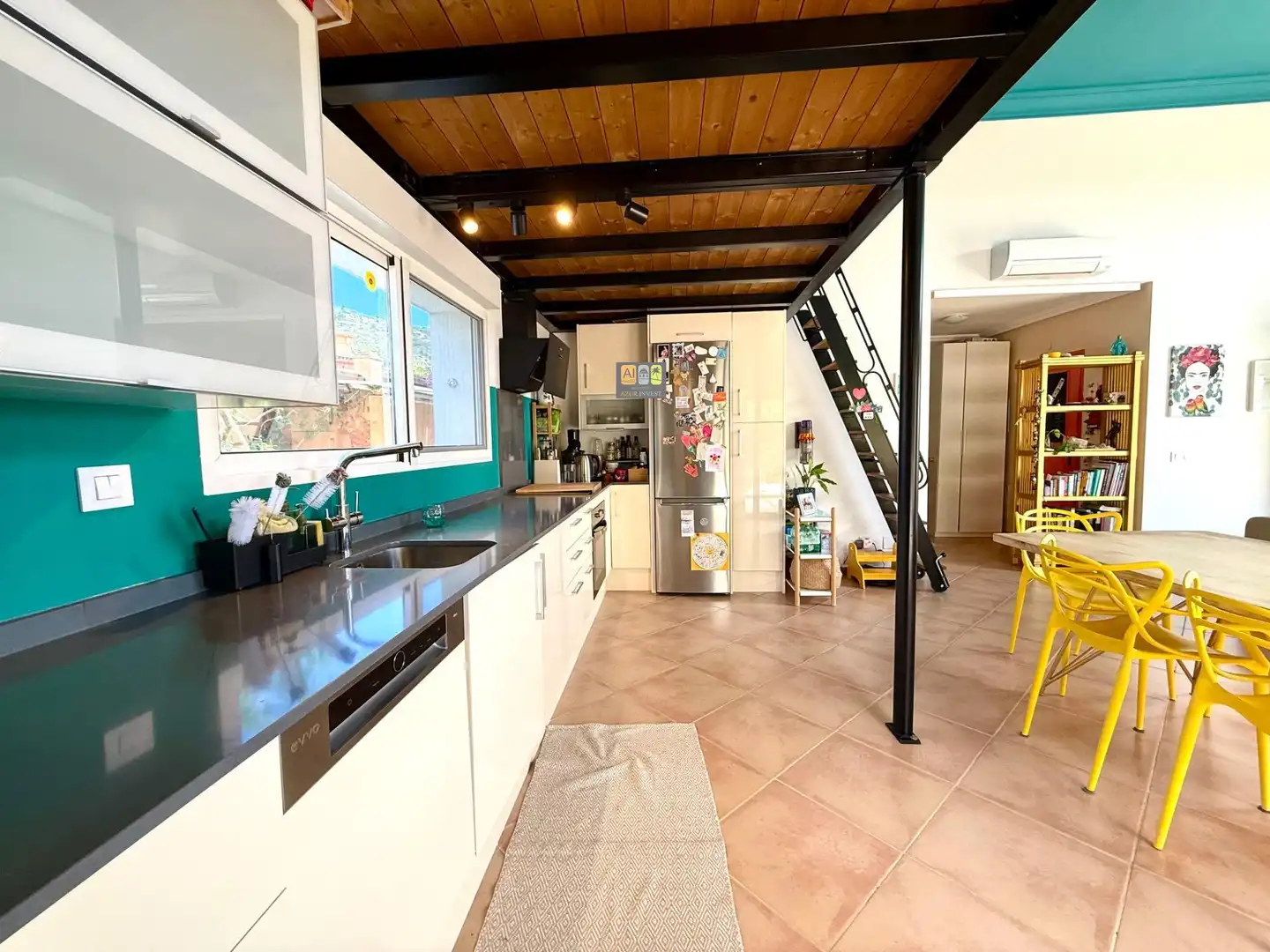 Kitchen of Houses for rent in Busot  with Air Conditioner, Private garden and Terrace