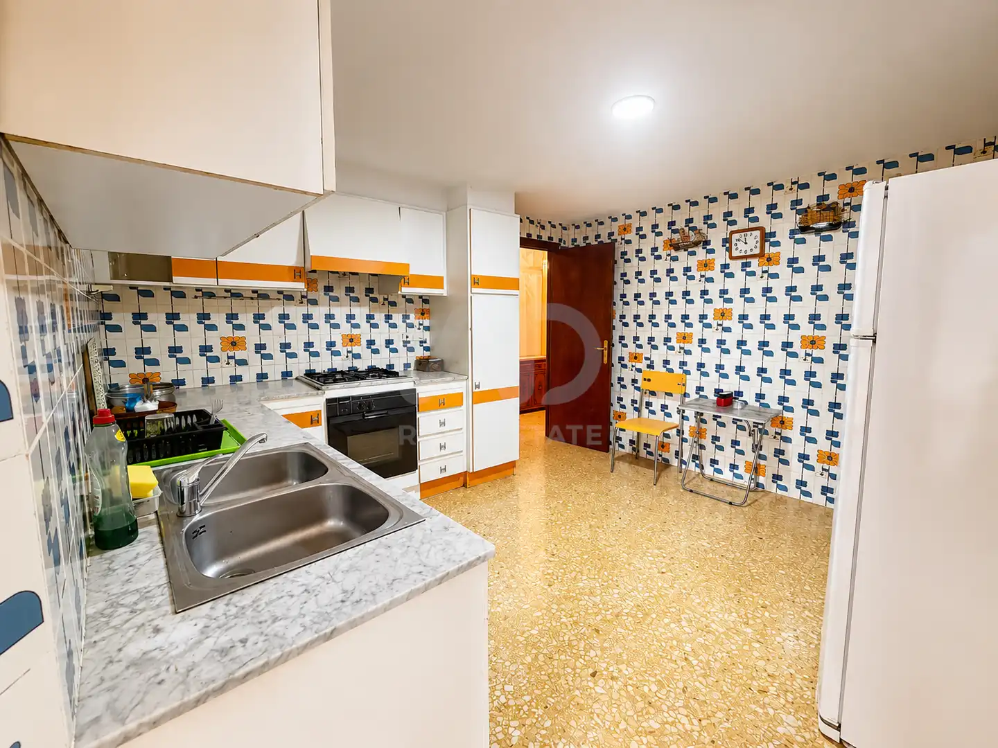 Kitchen of Flat for sale in Dénia  with Air Conditioner