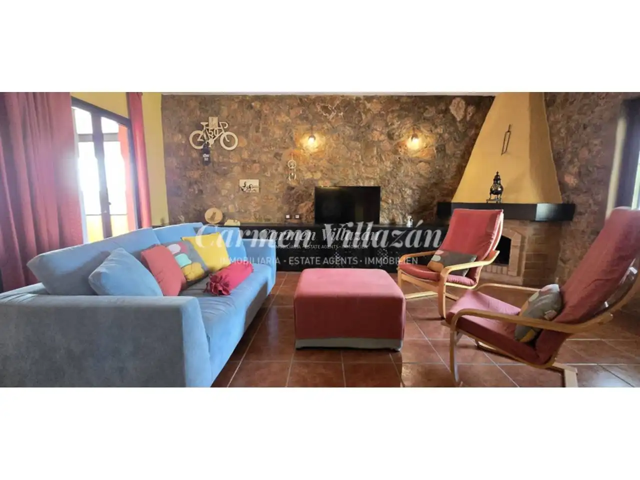 Living room of Houses for sale in Antigua  with Private garden, Terrace and Swimming Pool