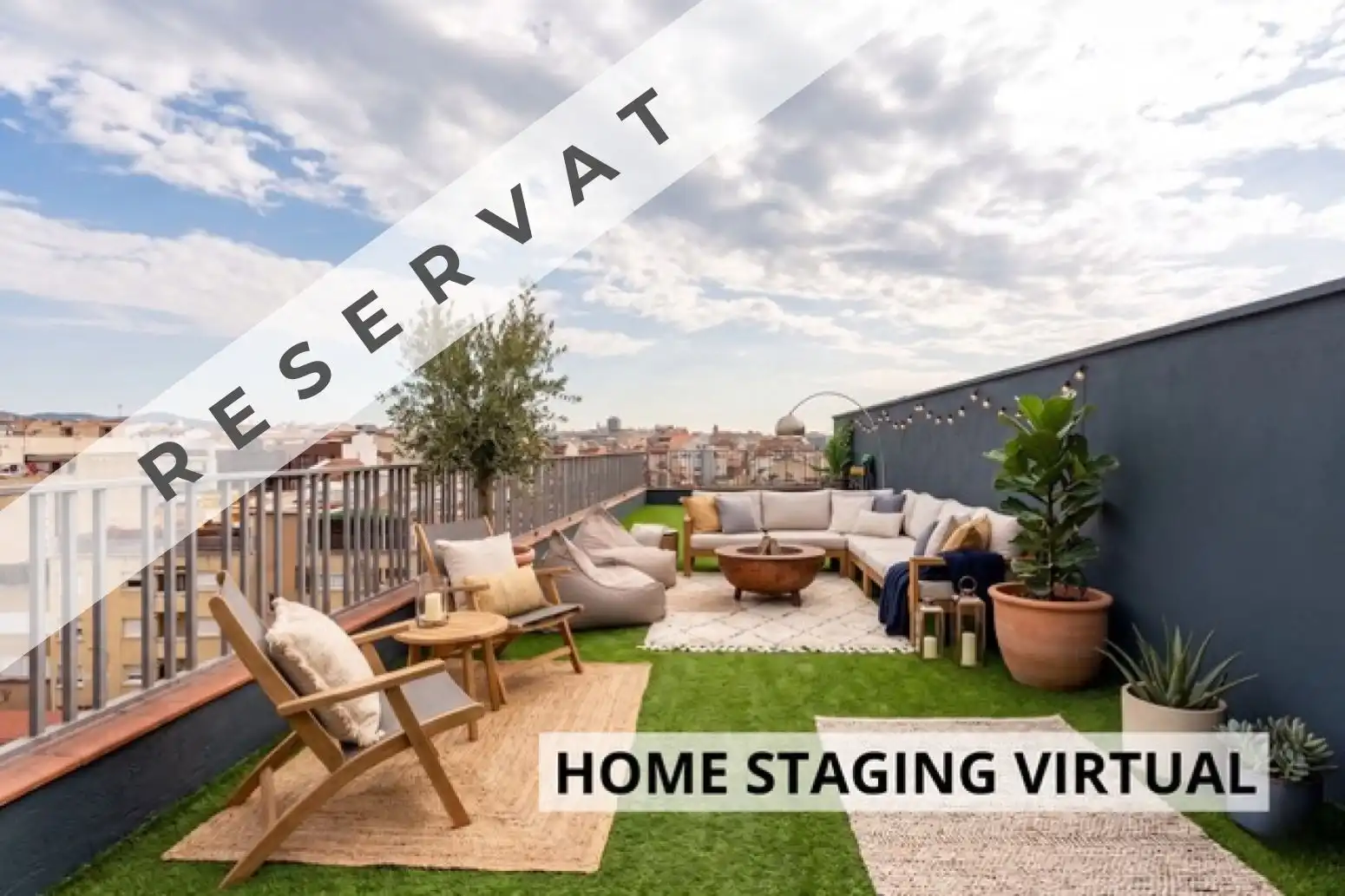 Terraza de Ático en venta en Terrassa con Parquet, Terraza y Trastero