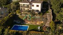 Vista exterior de Casa o xalet en venda en Santa Cristina d'Aro amb Aire condicionat, Calefacció i Jardí privat