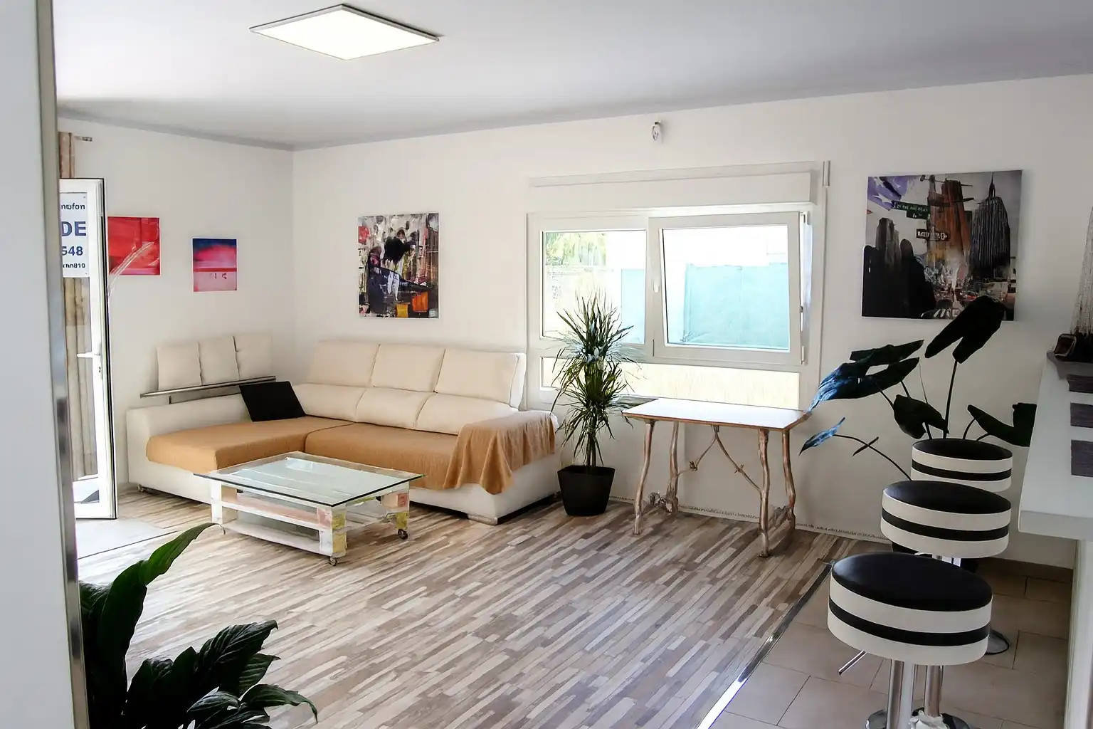 Sala de estar de Casa o chalet en venta en Puerto de la Cruz con Jardín privado y Terraza