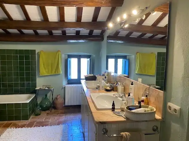 Bathroom of Country homes for sale in Corçà  with Heating and Private garden
