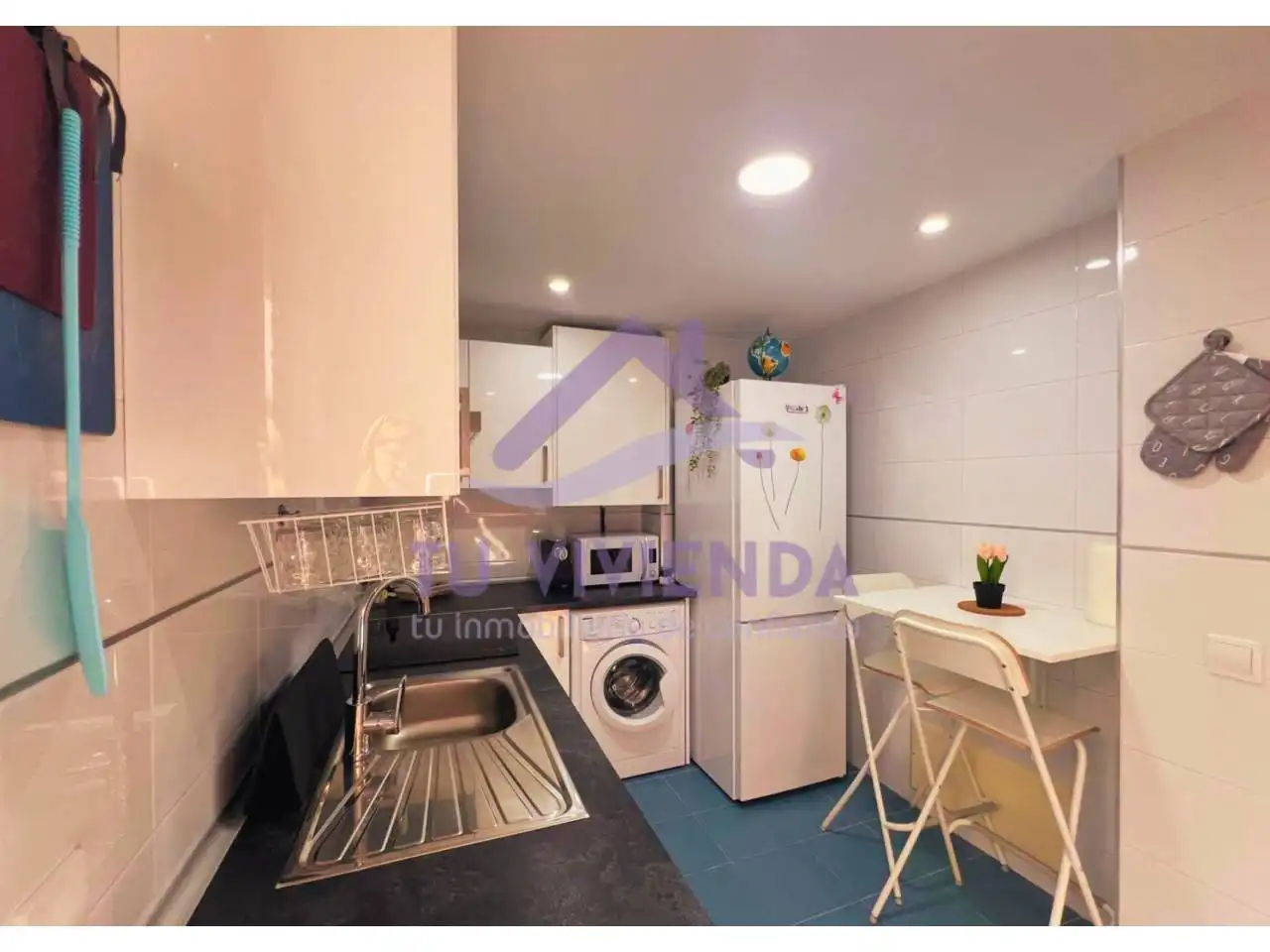 Cocina de Piso en venta en Olmedo con Calefacción, Parquet y Terraza