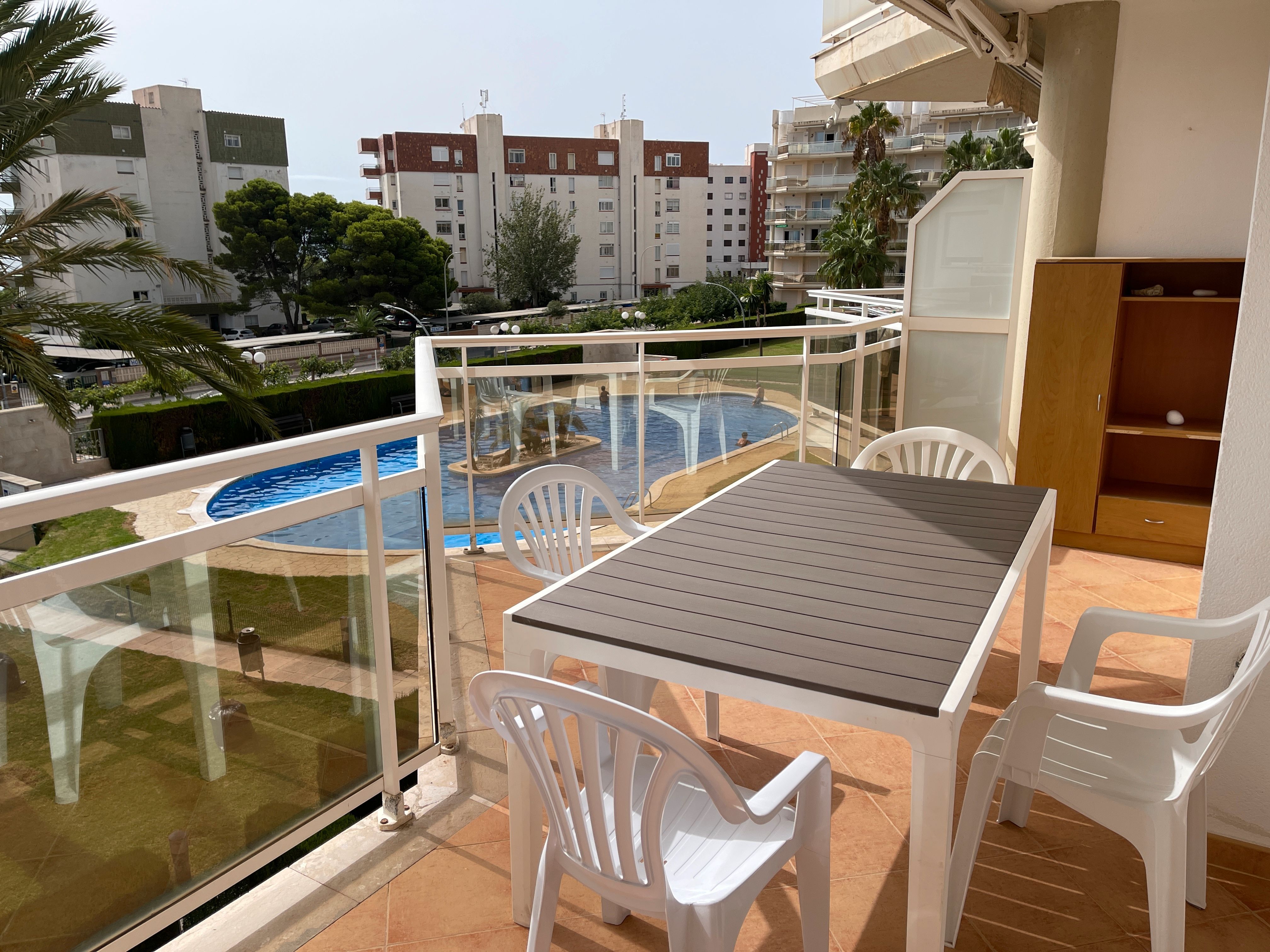 Terraza de Apartamento de alquiler en Mont-roig del Camp con Aire acondicionado, Calefacción y Terraza