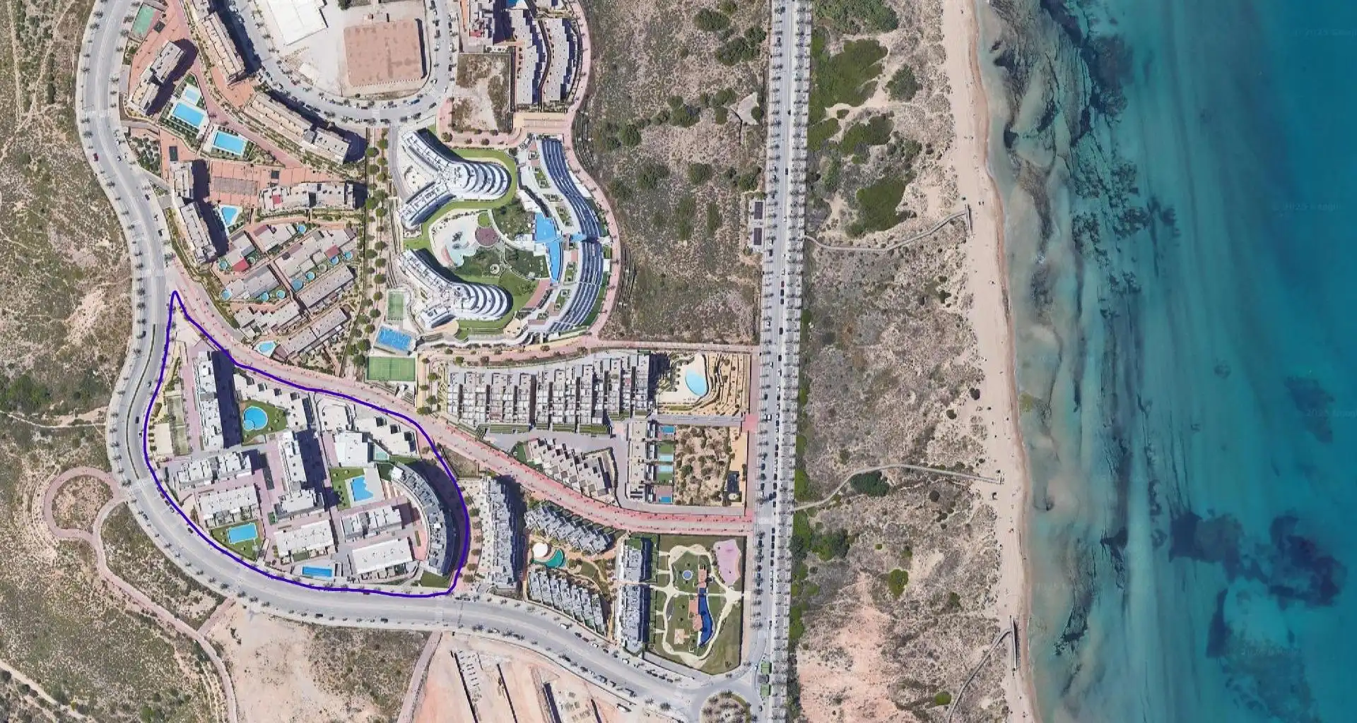 Exterior view of Apartments for sale in Elche / Elx  with Air Conditioner, Heating and Private garden