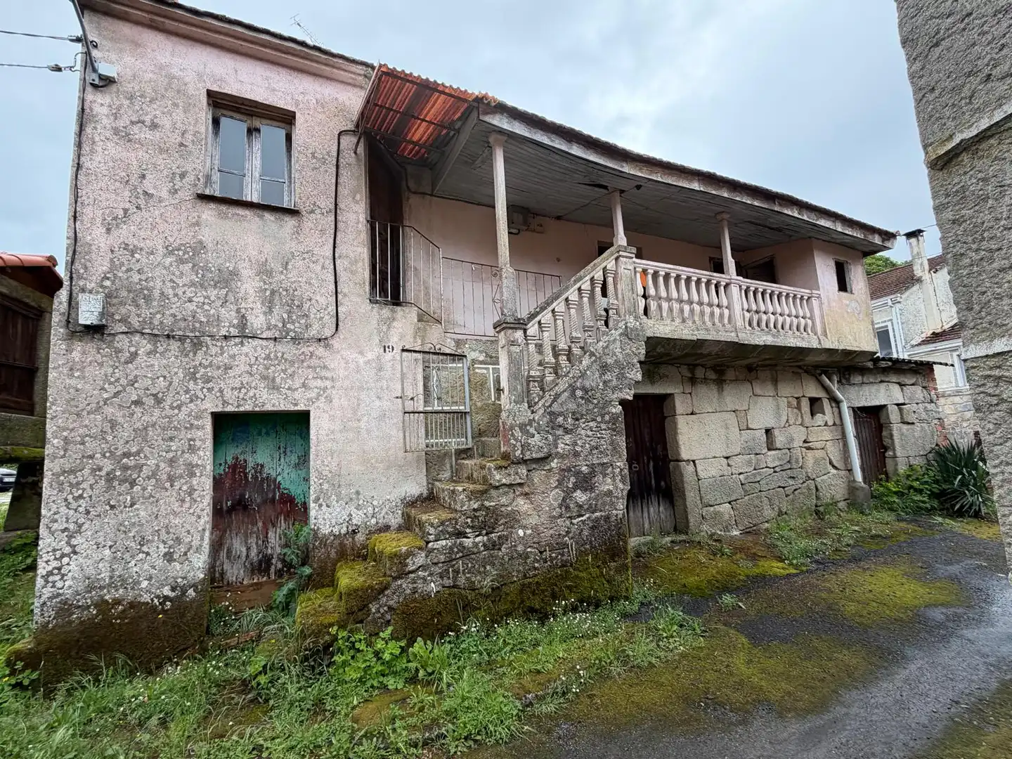 Vista exterior de Finca rústica en venda en Vilamarín amb Balcó