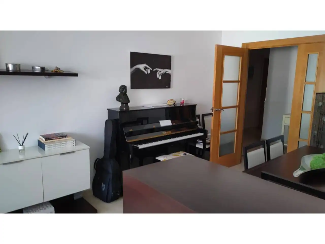 Sala d'estar de Pis en venda en Baza amb Calefacció